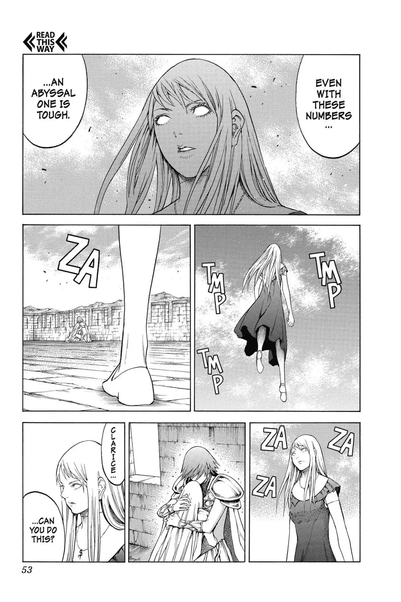 Claymore Chapter 139 page 20 - Chapter 139: Vol.25 Scene 139: Sword of the Dark Deep, Part 1