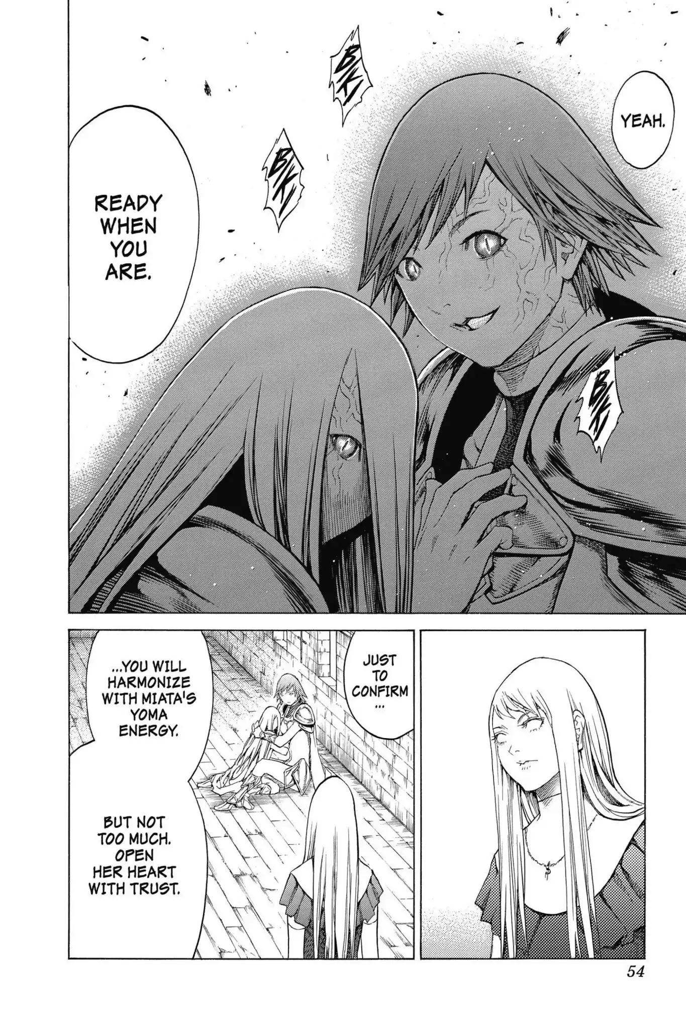 Claymore Chapter 139 page 21 - Chapter 139: Vol.25 Scene 139: Sword of the Dark Deep, Part 1