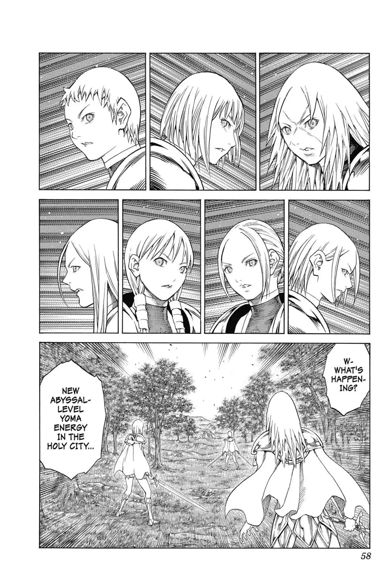 Claymore Chapter 139 page 24 - Chapter 139: Vol.25 Scene 139: Sword of the Dark Deep, Part 1