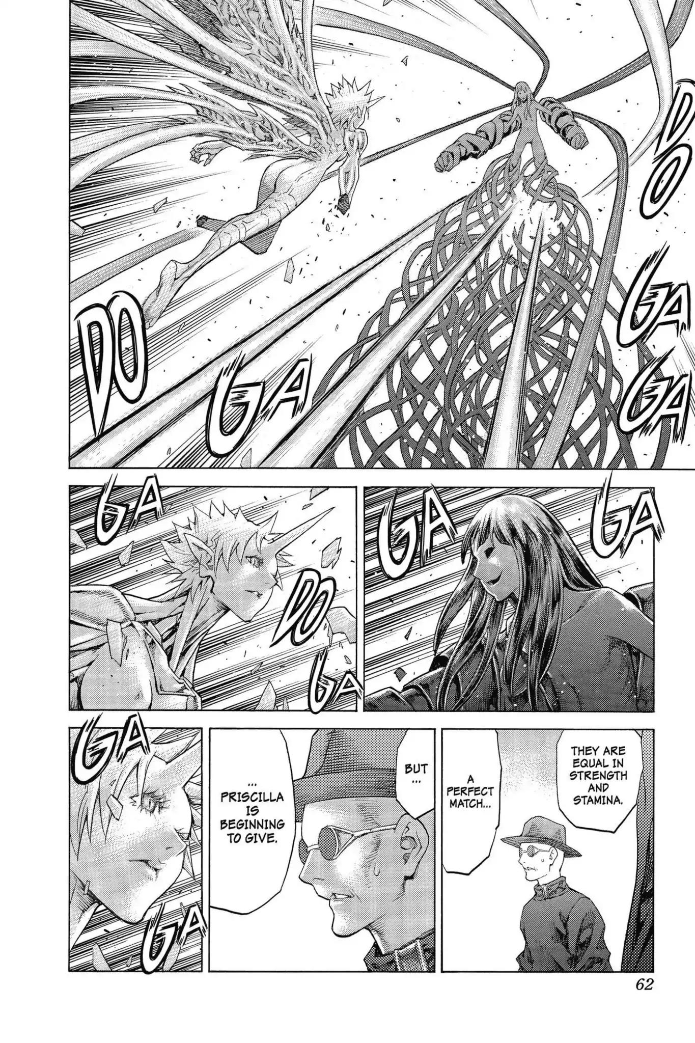 Claymore Chapter 139 page 27 - Chapter 139: Vol.25 Scene 139: Sword of the Dark Deep, Part 1