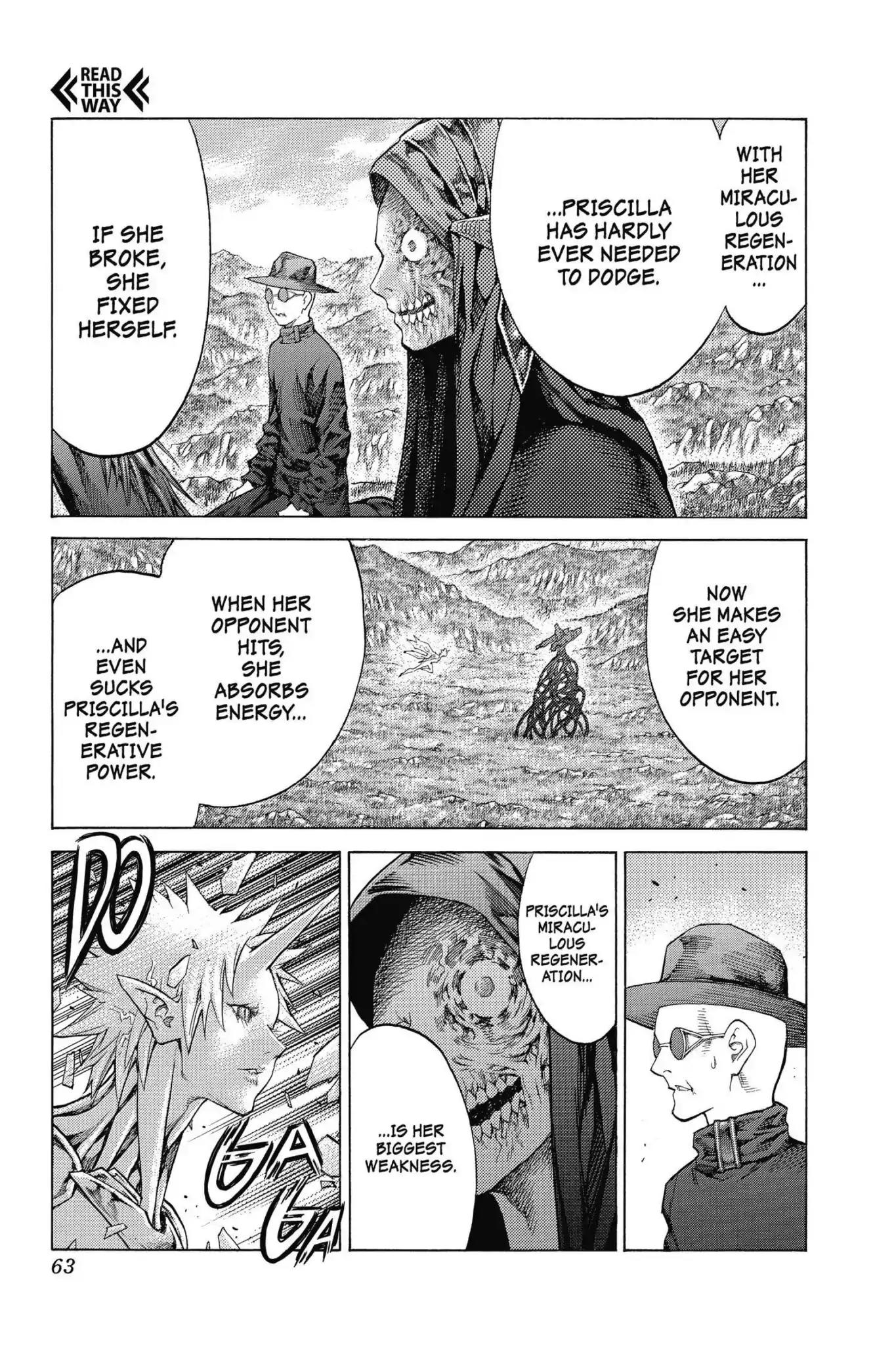 Claymore Chapter 139 page 28 - Chapter 139: Vol.25 Scene 139: Sword of the Dark Deep, Part 1