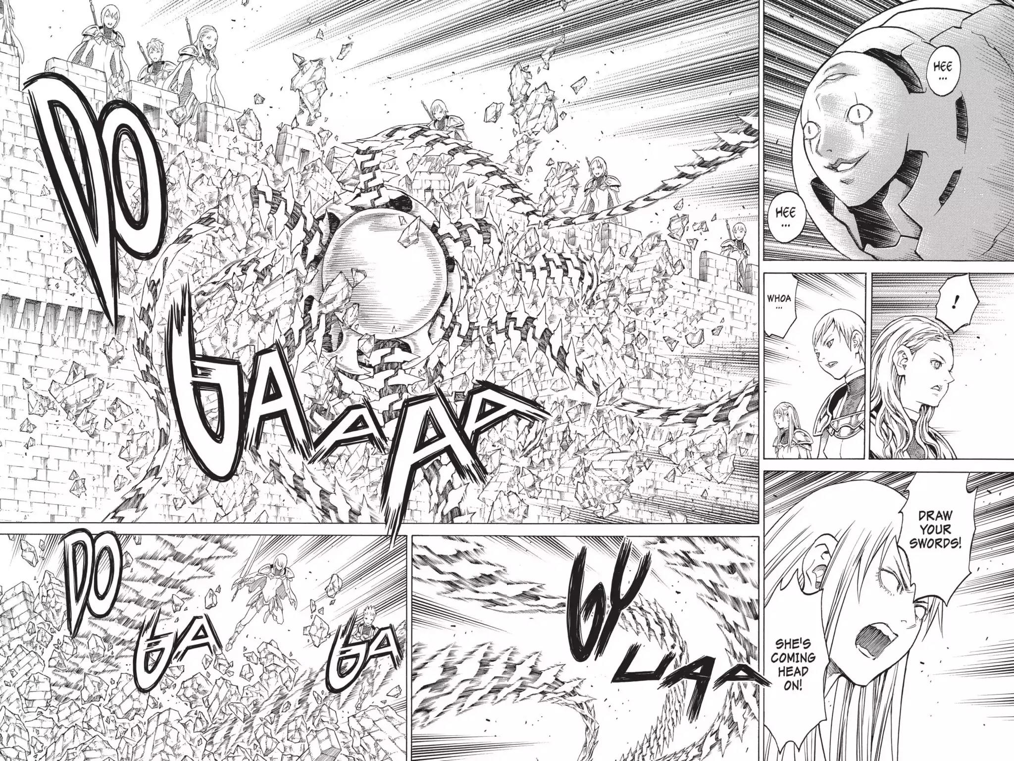 Claymore Chapter 139 page 3 - Chapter 139: Vol.25 Scene 139: Sword of the Dark Deep, Part 1