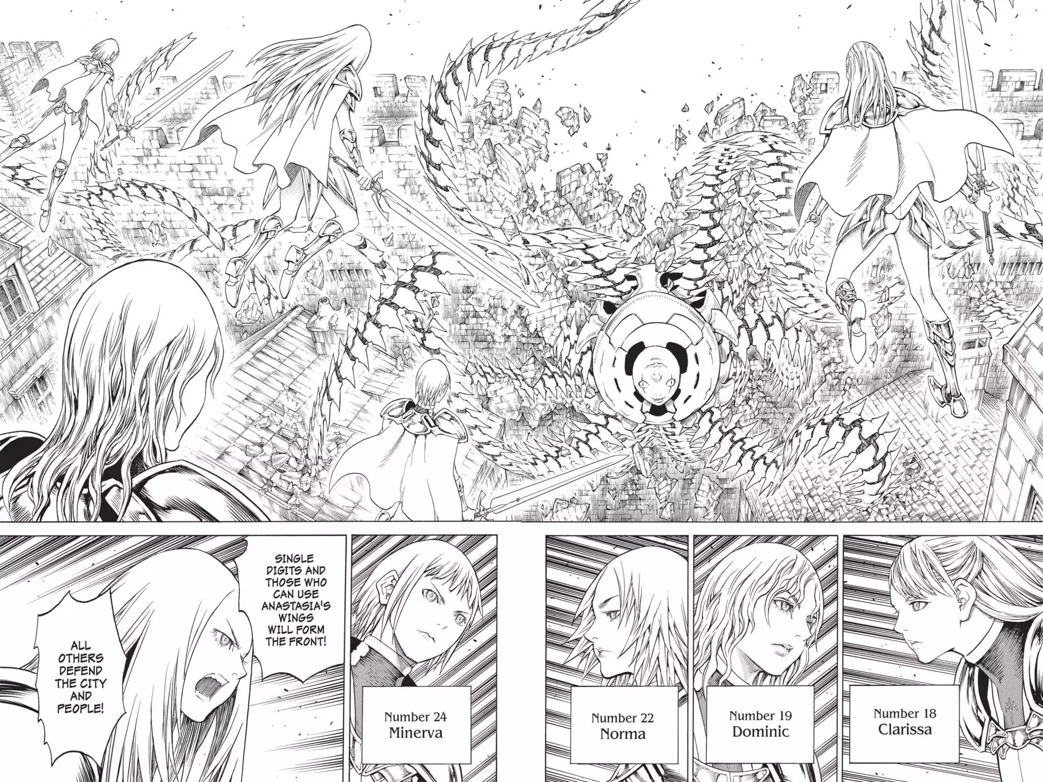 Claymore Chapter 139 page 6 - Chapter 139: Vol.25 Scene 139: Sword of the Dark Deep, Part 1