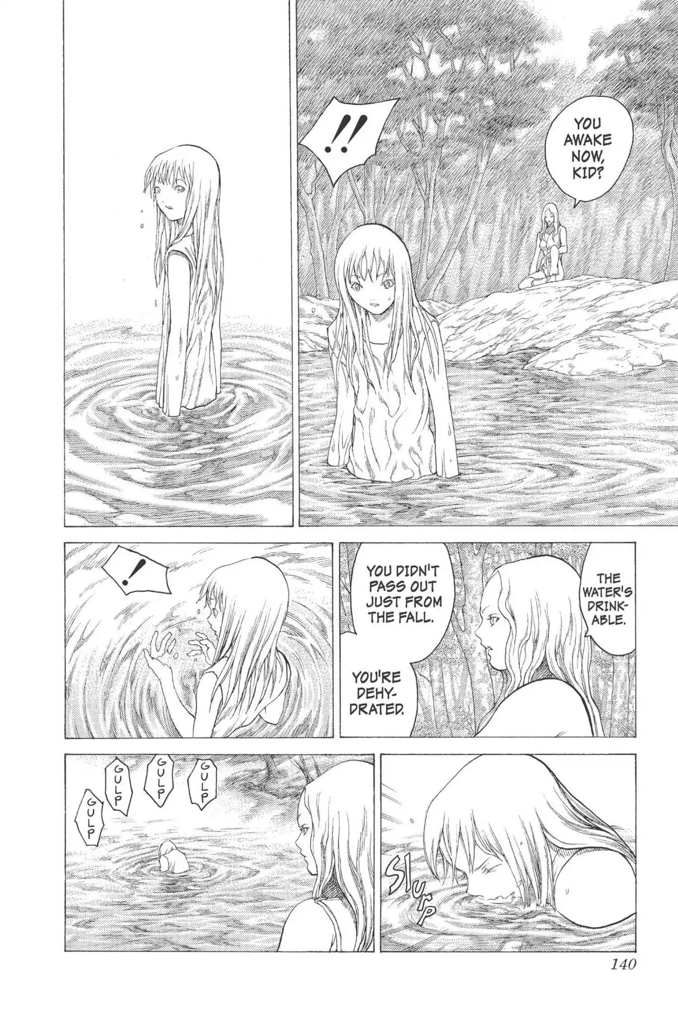 Claymore Chapter 14 page 11 - Chapter 14: Vol.3 Scene 14: Teresa of the Faint Smile, Part 3