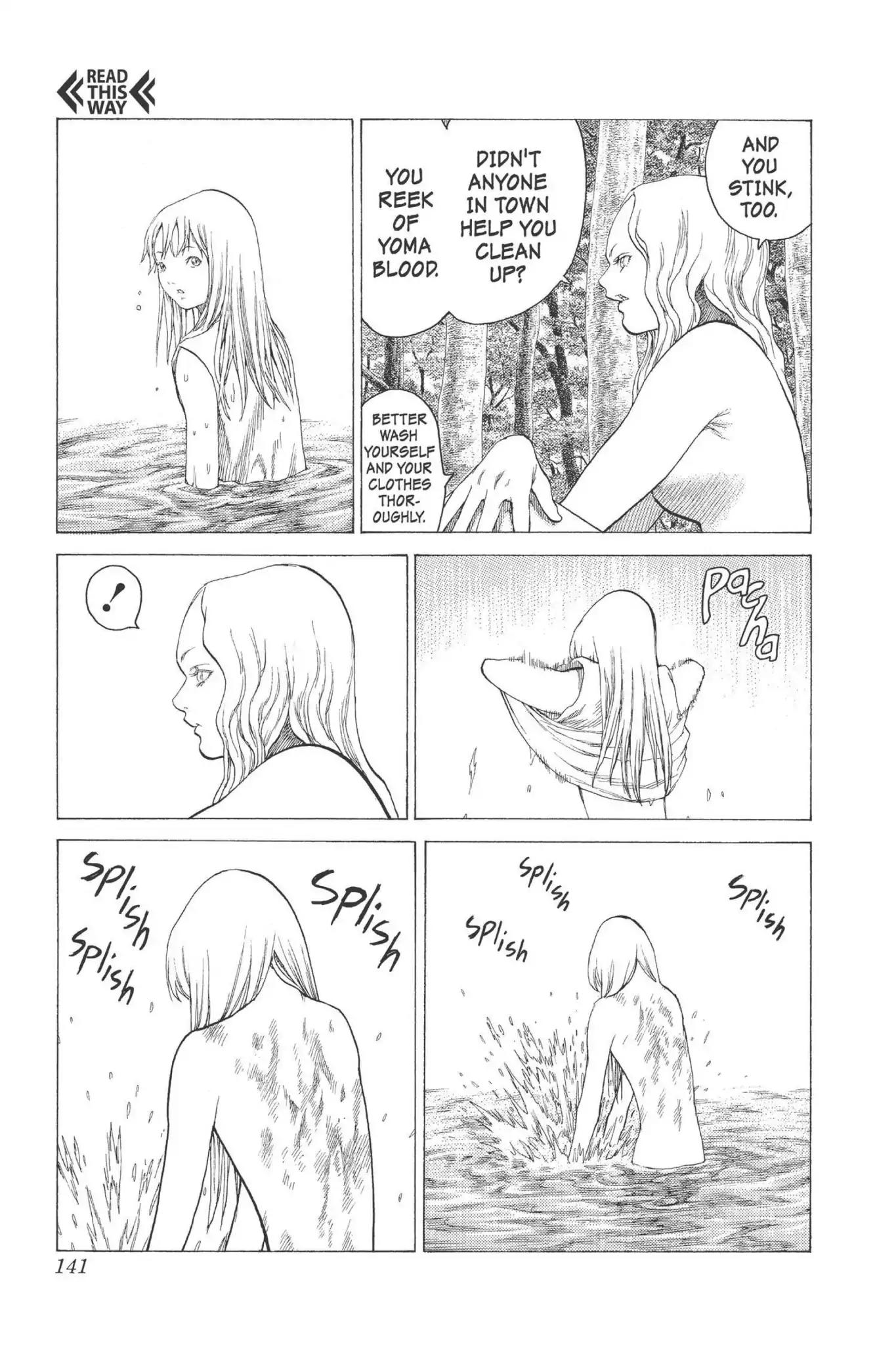 Claymore Chapter 14 page 12 - Chapter 14: Vol.3 Scene 14: Teresa of the Faint Smile, Part 3