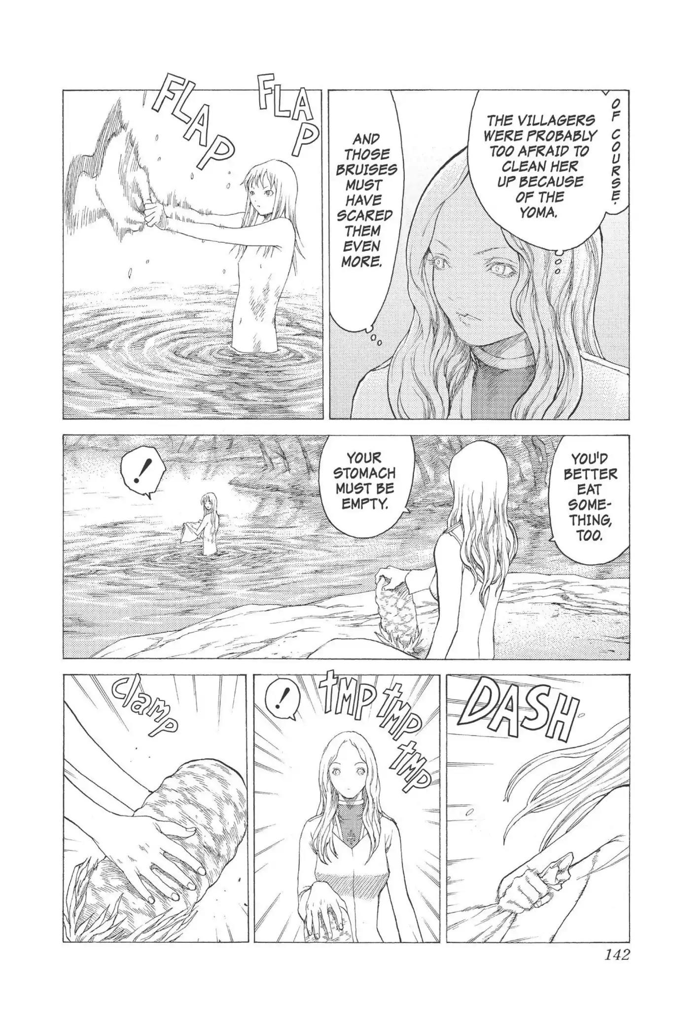 Claymore Chapter 14 page 13 - Chapter 14: Vol.3 Scene 14: Teresa of the Faint Smile, Part 3