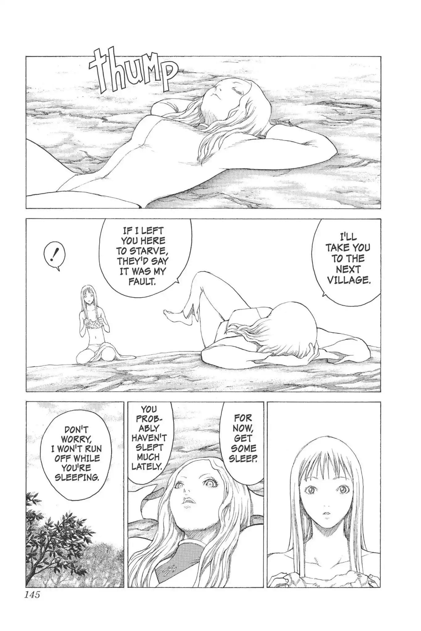 Claymore Chapter 14 page 16 - Chapter 14: Vol.3 Scene 14: Teresa of the Faint Smile, Part 3