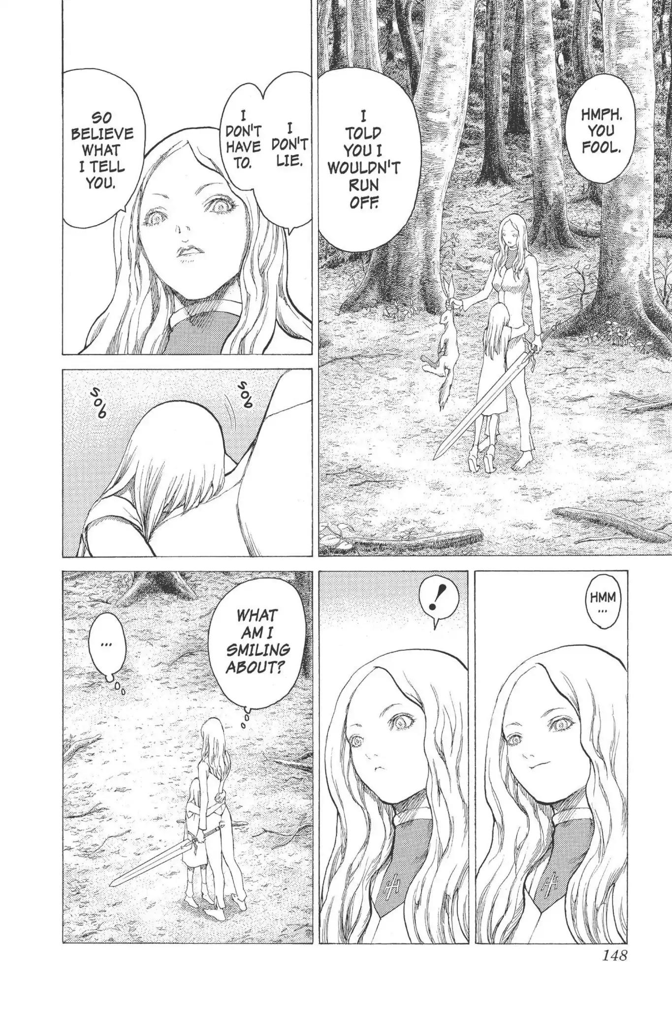 Claymore Chapter 14 page 19 - Chapter 14: Vol.3 Scene 14: Teresa of the Faint Smile, Part 3