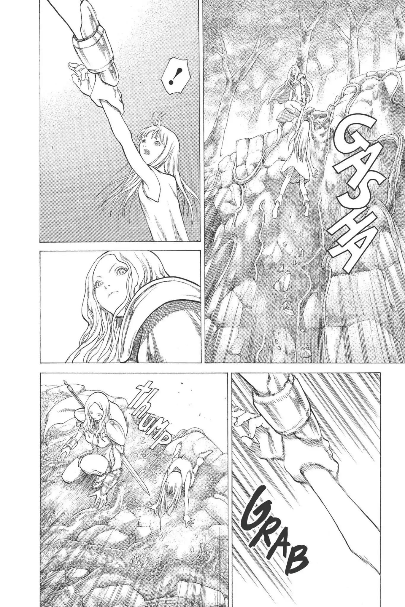 Claymore Chapter 14 page 21 - Chapter 14: Vol.3 Scene 14: Teresa of the Faint Smile, Part 3