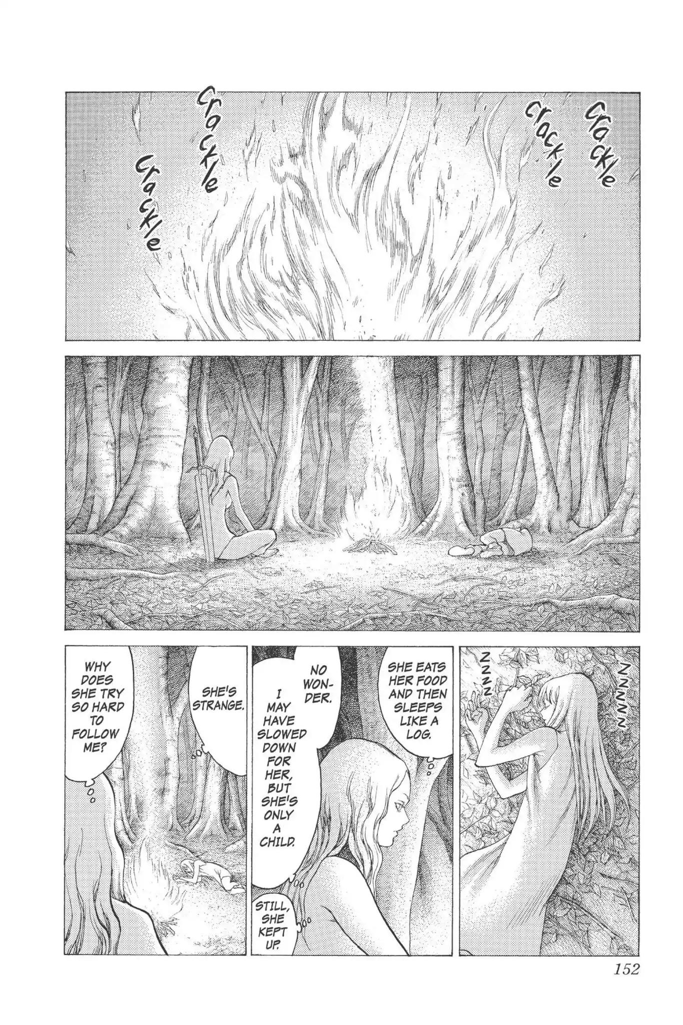 Claymore Chapter 14 page 23 - Chapter 14: Vol.3 Scene 14: Teresa of the Faint Smile, Part 3