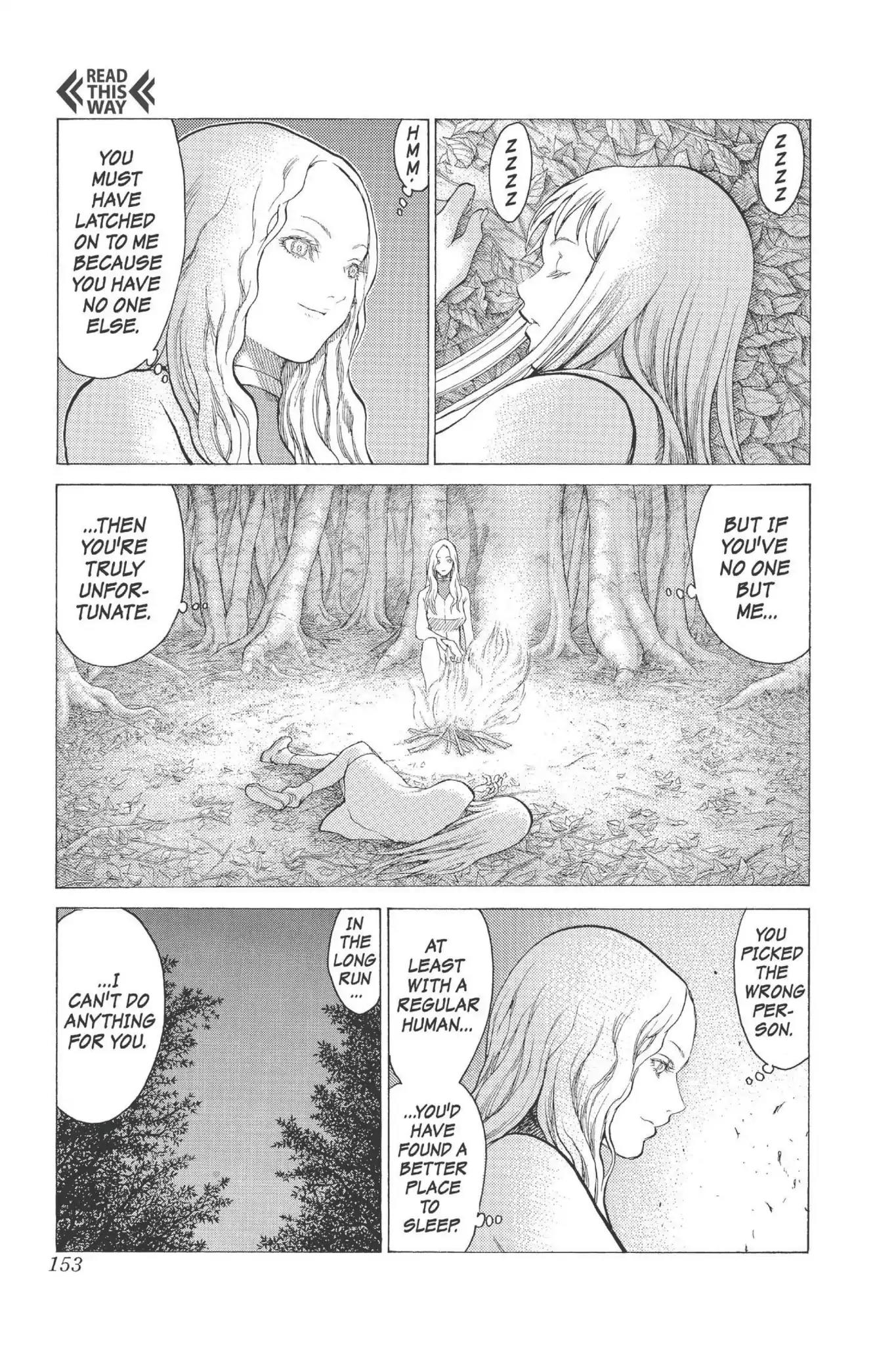 Claymore Chapter 14 page 24 - Chapter 14: Vol.3 Scene 14: Teresa of the Faint Smile, Part 3