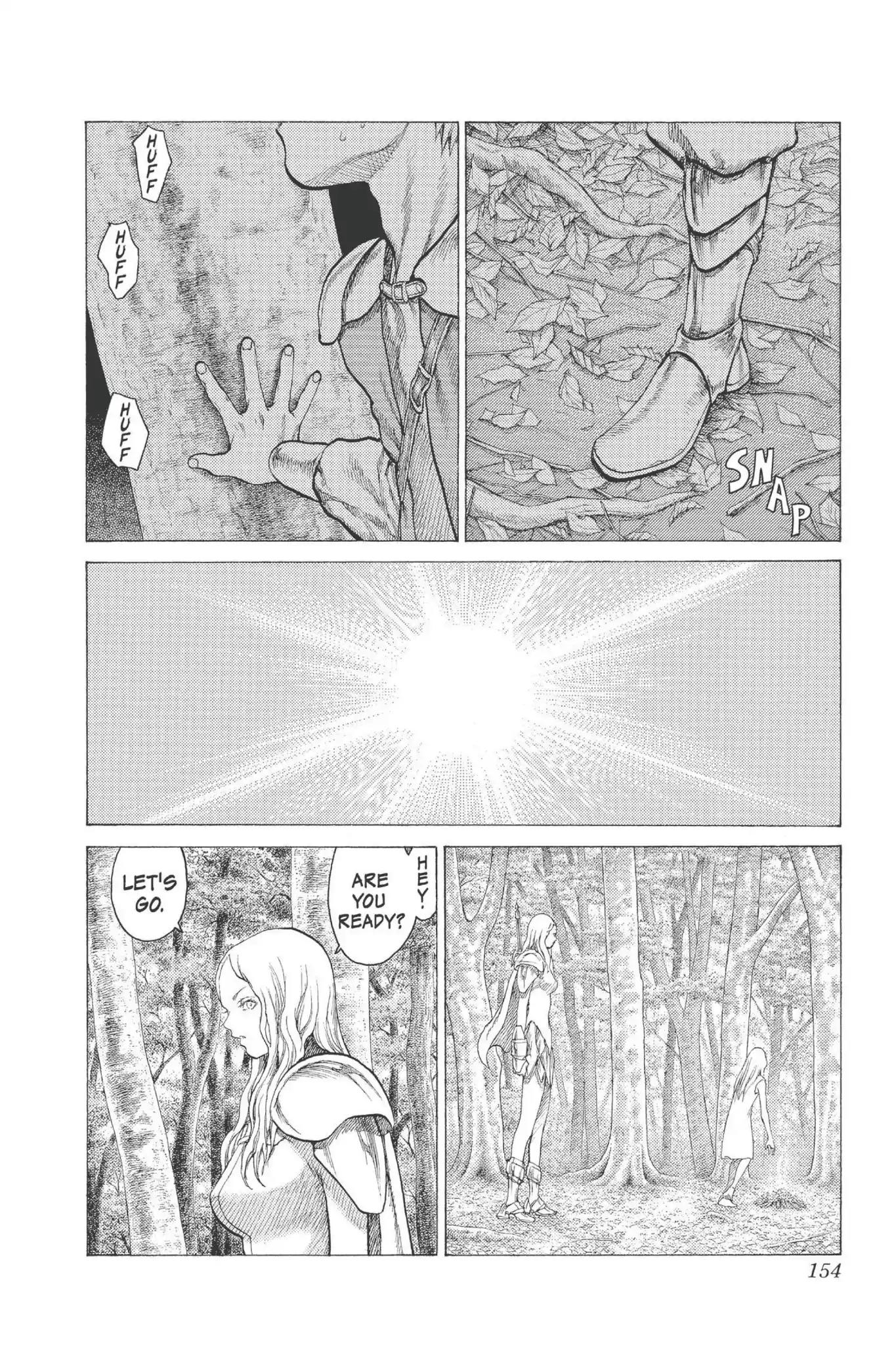 Claymore Chapter 14 page 25 - Chapter 14: Vol.3 Scene 14: Teresa of the Faint Smile, Part 3