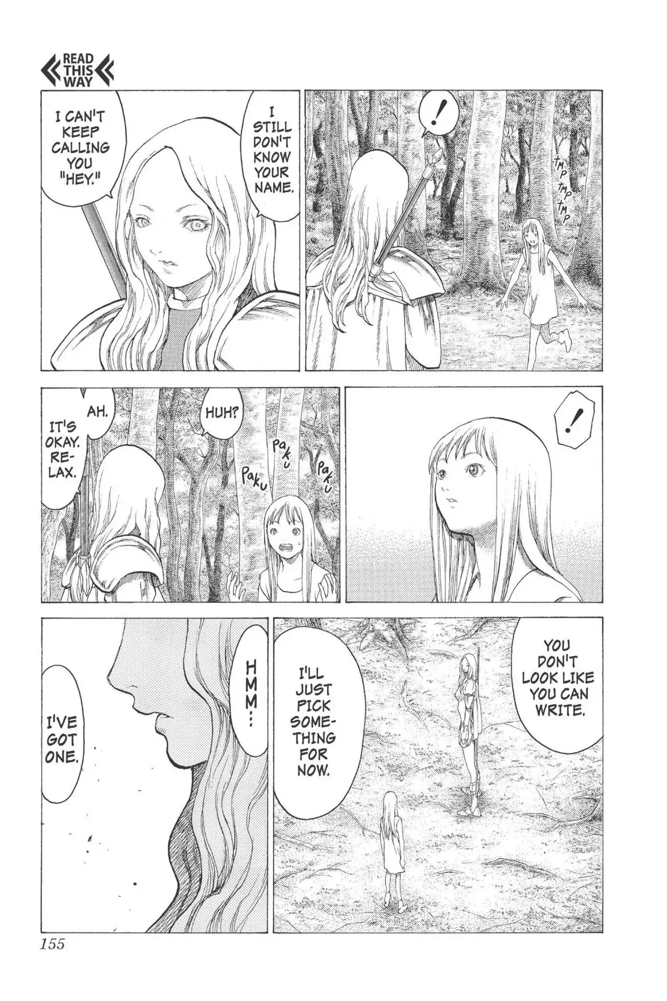 Claymore Chapter 14 page 26 - Chapter 14: Vol.3 Scene 14: Teresa of the Faint Smile, Part 3