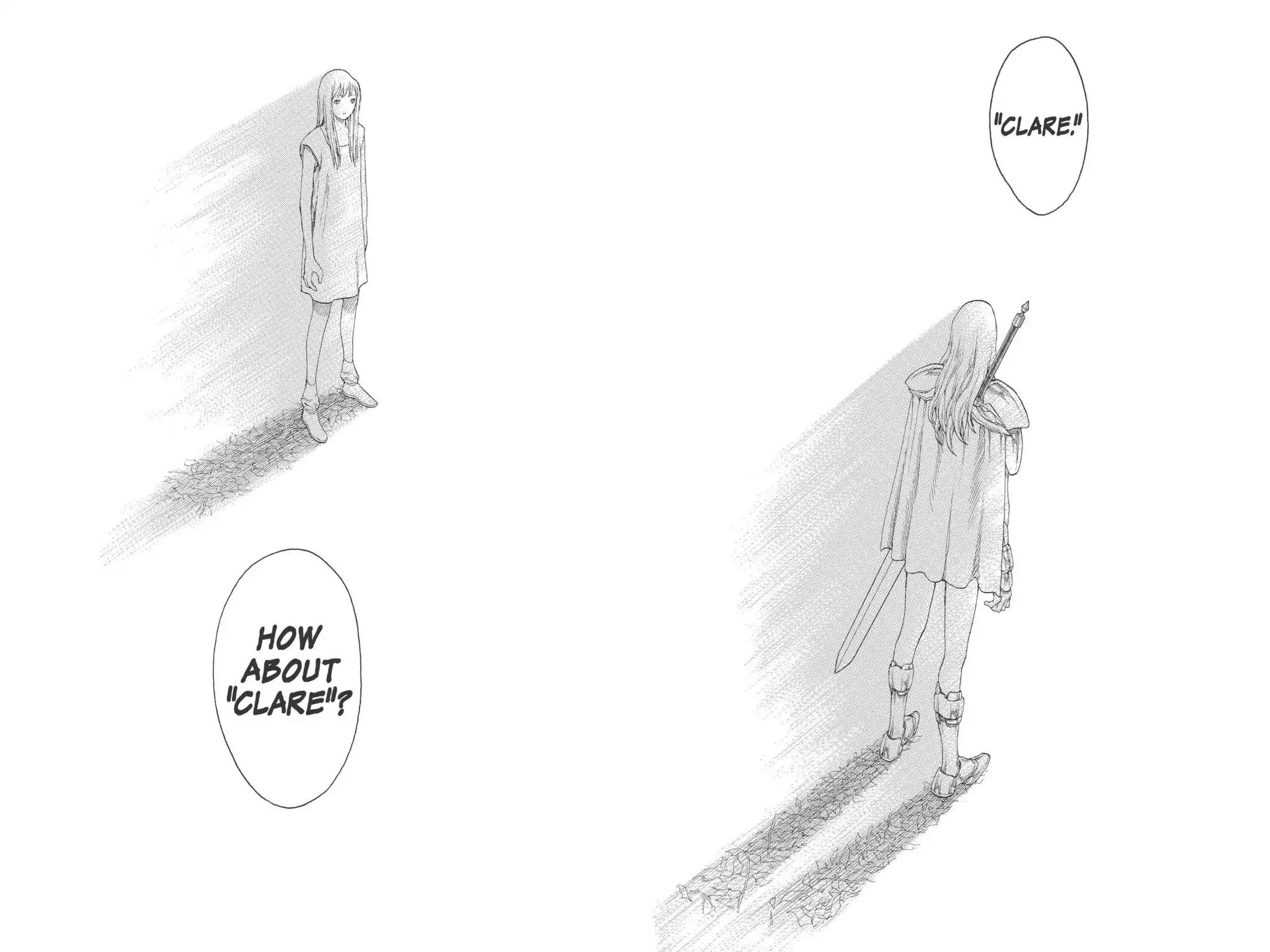 Claymore Chapter 14 page 27 - Chapter 14: Vol.3 Scene 14: Teresa of the Faint Smile, Part 3
