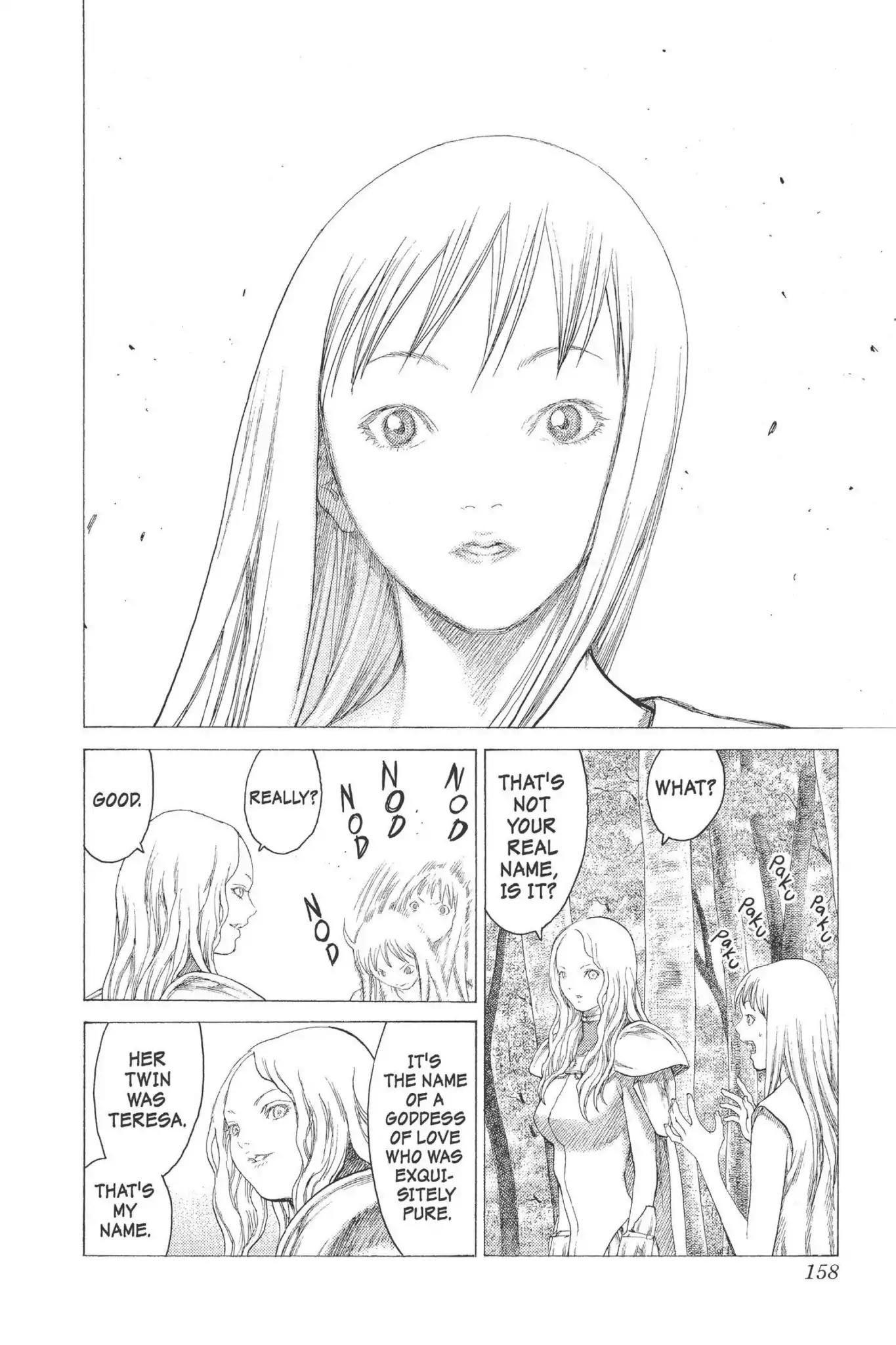 Claymore Chapter 14 page 28 - Chapter 14: Vol.3 Scene 14: Teresa of the Faint Smile, Part 3