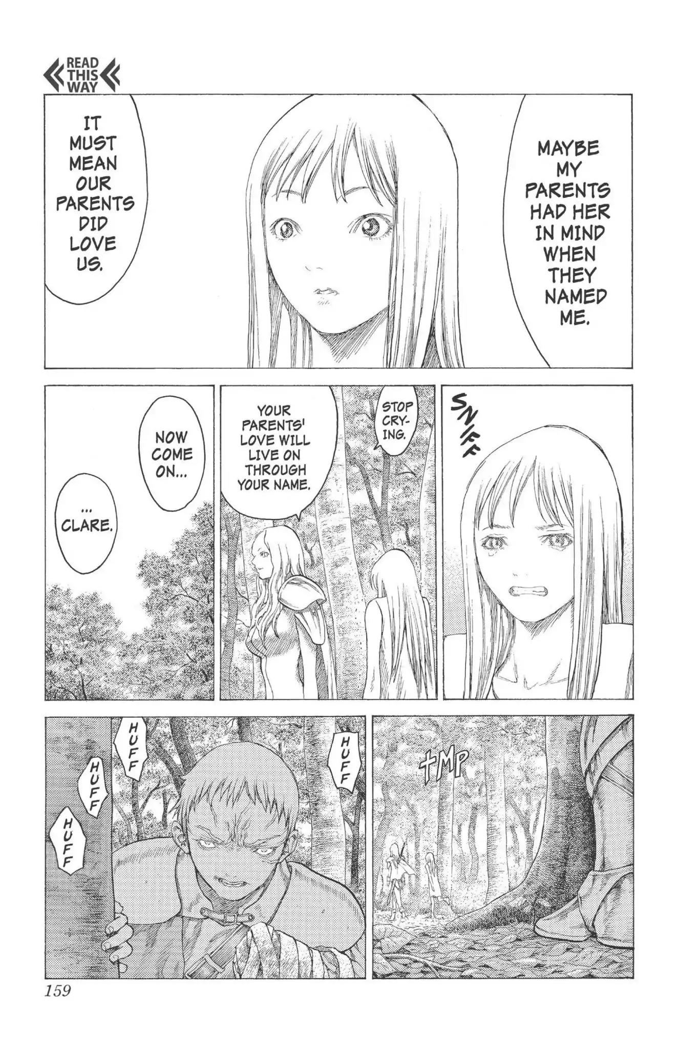 Claymore Chapter 14 page 29 - Chapter 14: Vol.3 Scene 14: Teresa of the Faint Smile, Part 3