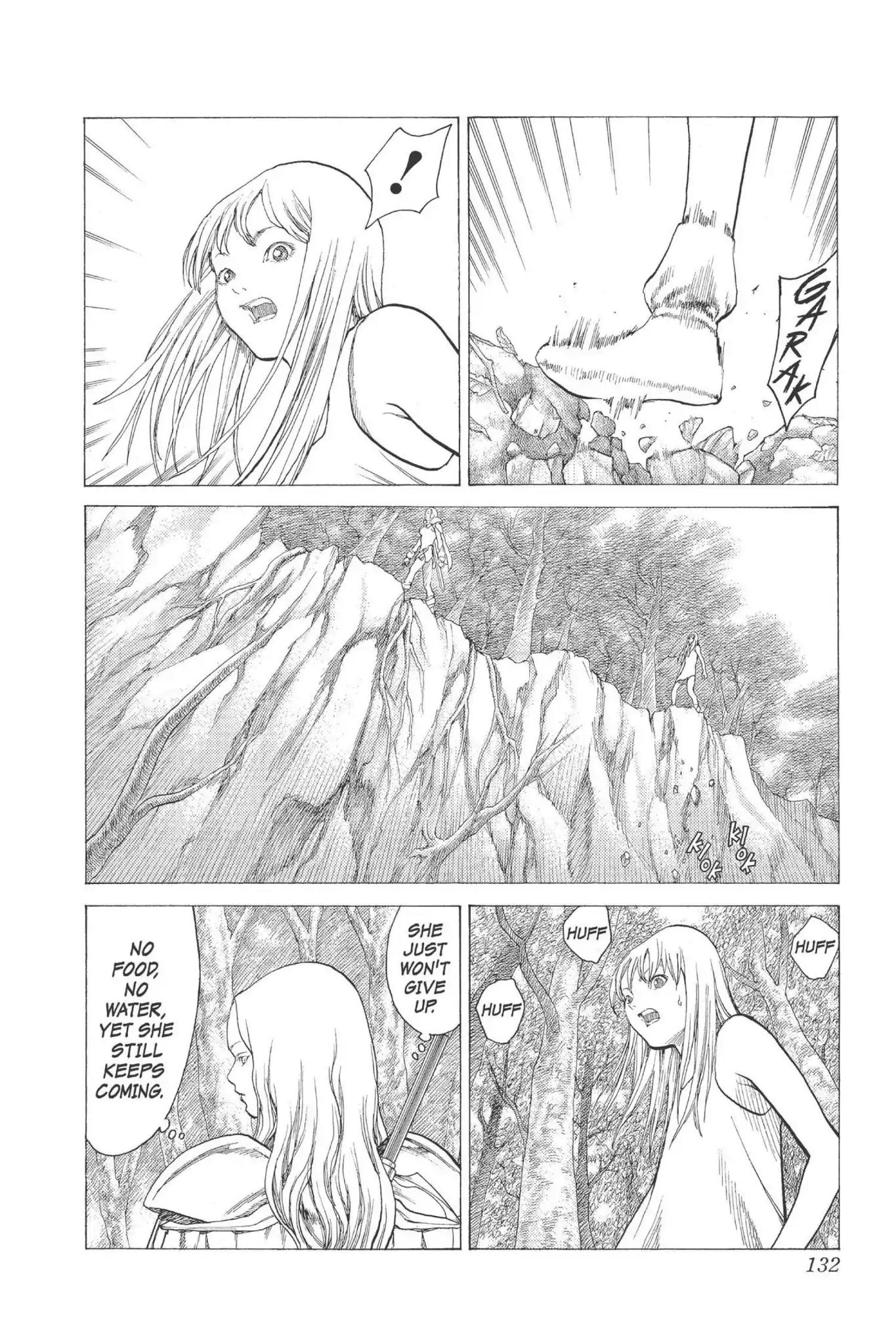 Claymore Chapter 14 page 3 - Chapter 14: Vol.3 Scene 14: Teresa of the Faint Smile, Part 3