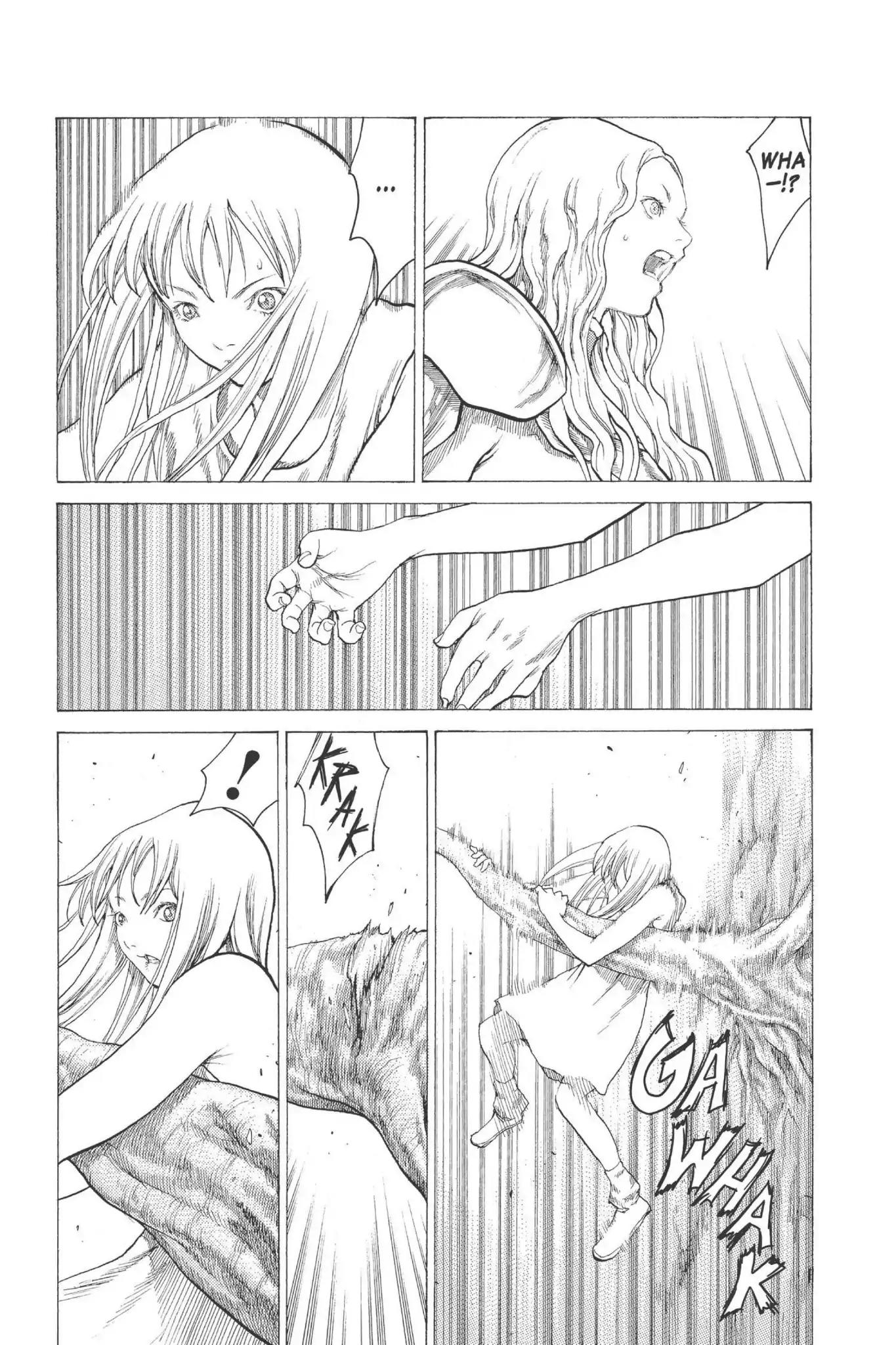 Claymore Chapter 14 page 6 - Chapter 14: Vol.3 Scene 14: Teresa of the Faint Smile, Part 3