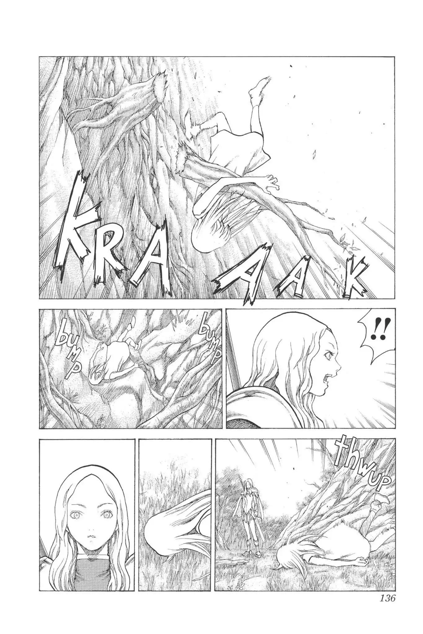 Claymore Chapter 14 page 7 - Chapter 14: Vol.3 Scene 14: Teresa of the Faint Smile, Part 3