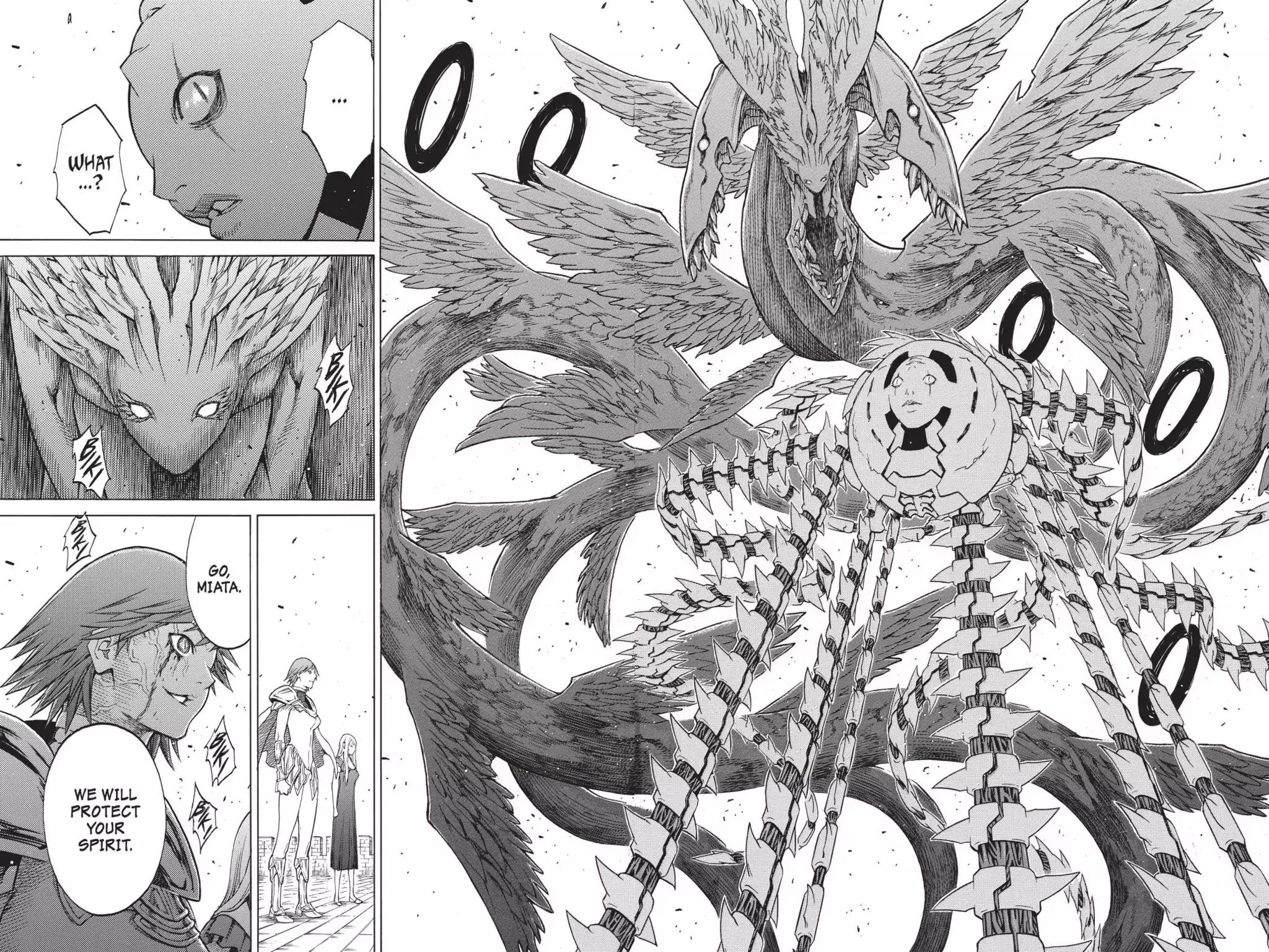 Claymore Chapter 140 page 14 - Chapter 140: Vol.25 Scene 140: Sword of the Dark Deep, Part 2