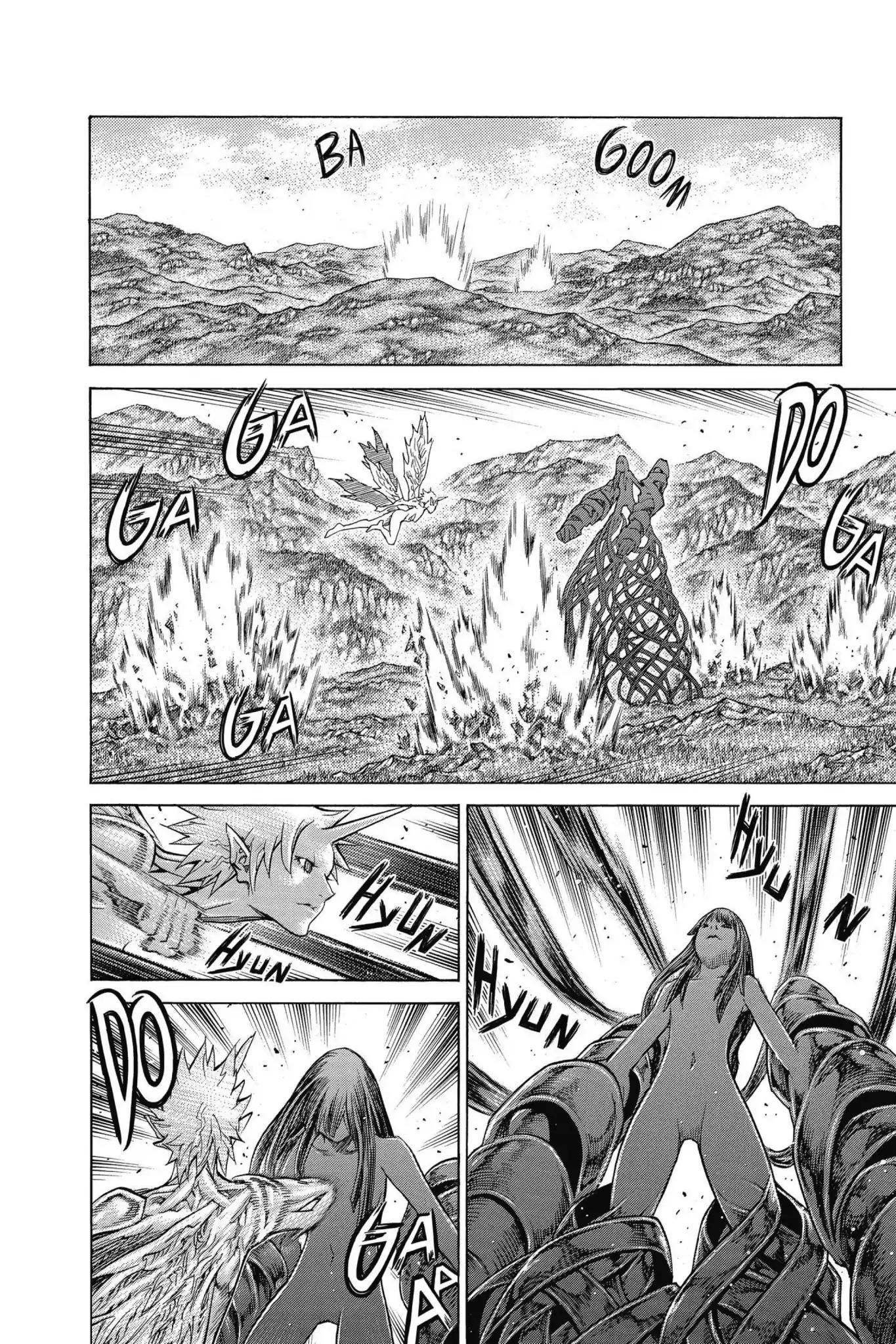 Claymore Chapter 140 page 15 - Chapter 140: Vol.25 Scene 140: Sword of the Dark Deep, Part 2