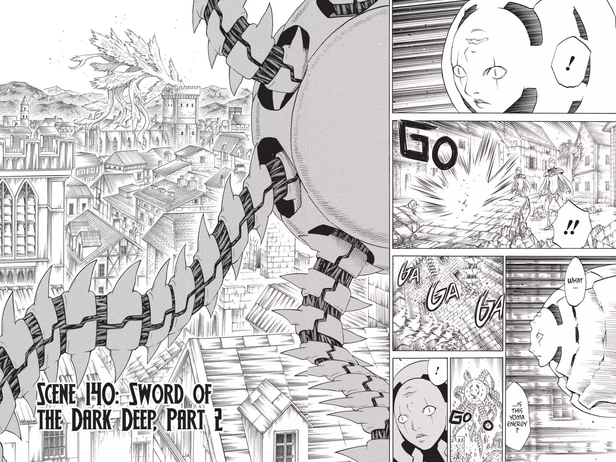 Claymore Chapter 140 page 2 - Chapter 140: Vol.25 Scene 140: Sword of the Dark Deep, Part 2