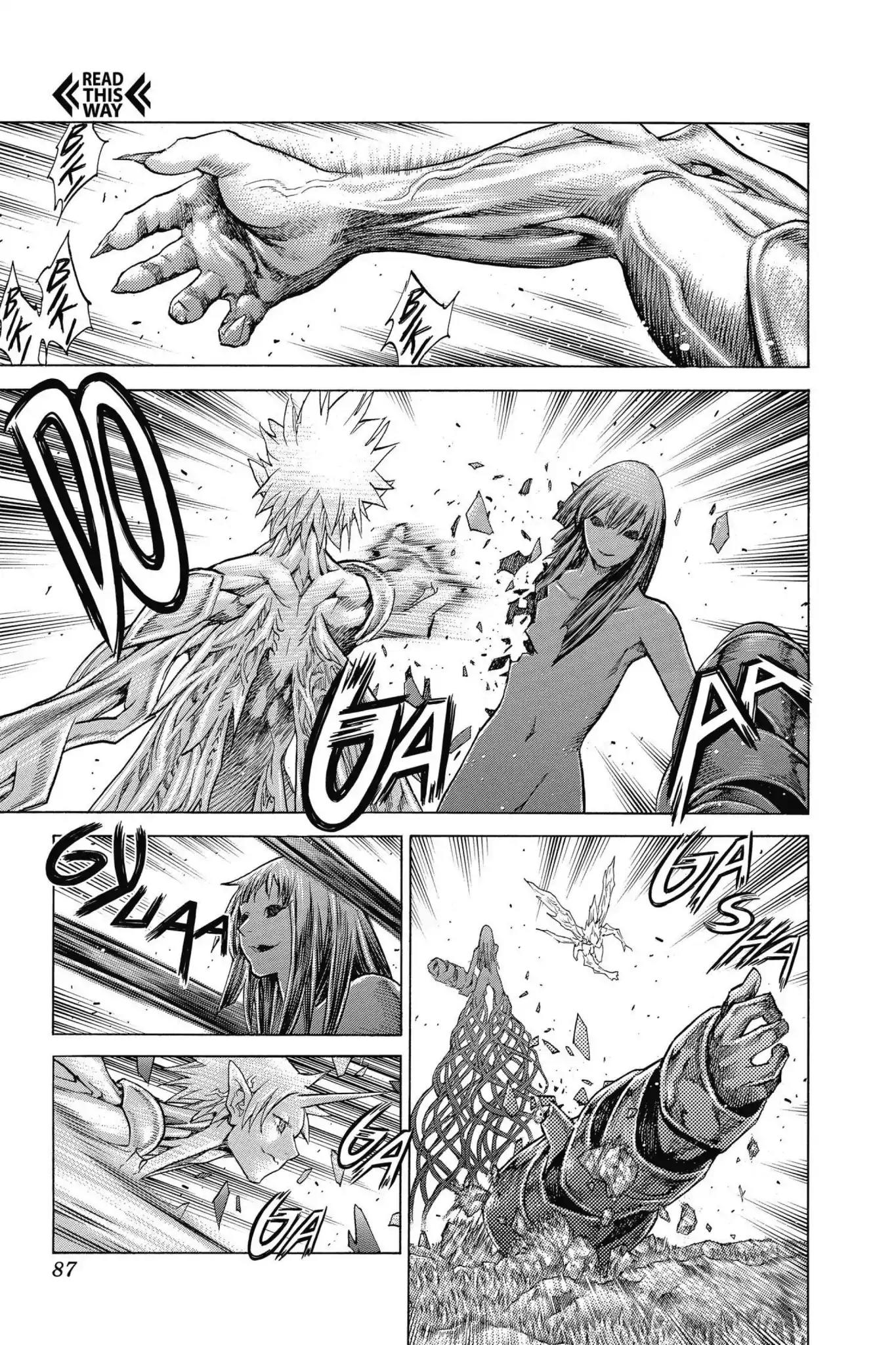 Claymore Chapter 140 page 20 - Chapter 140: Vol.25 Scene 140: Sword of the Dark Deep, Part 2