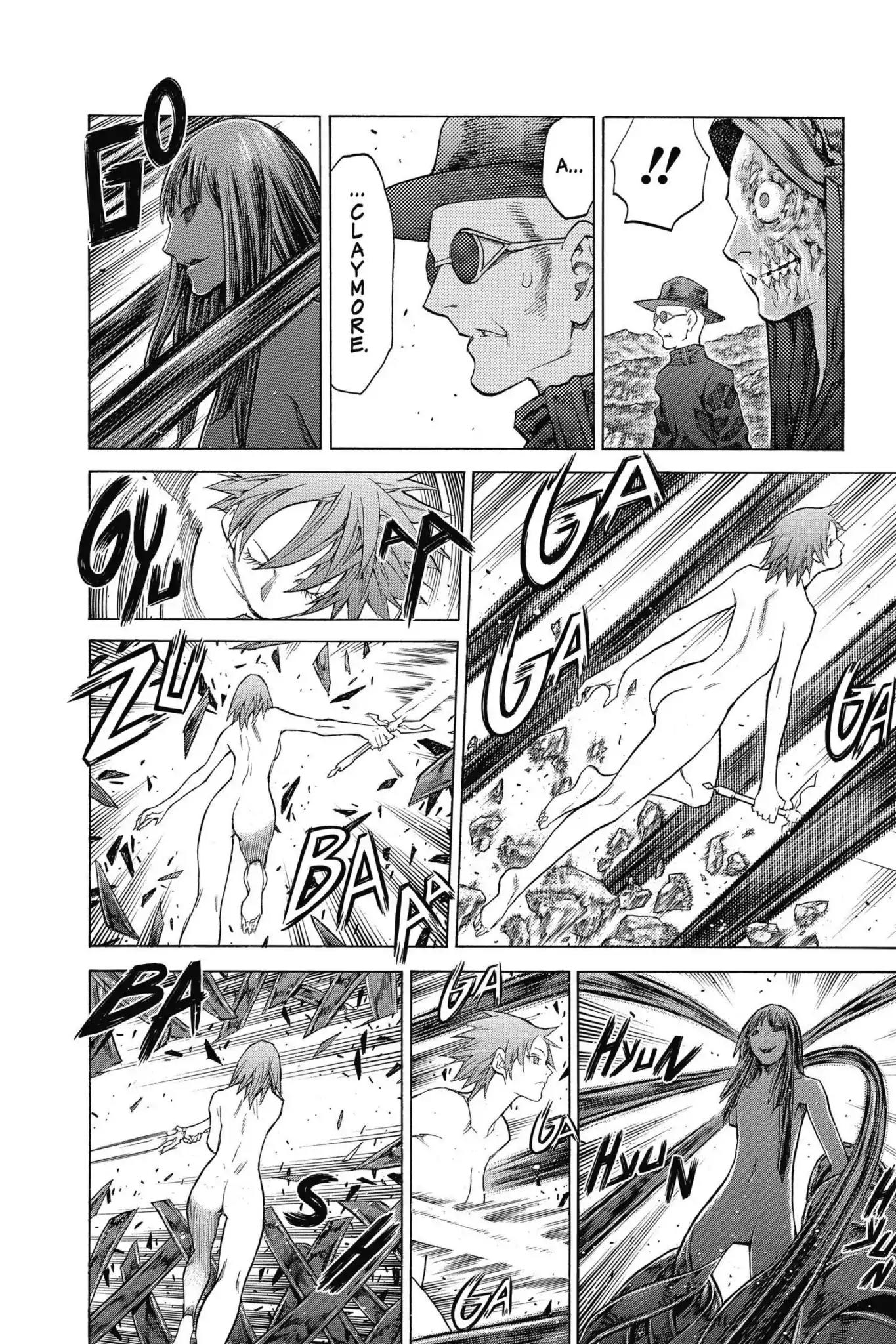 Claymore Chapter 140 page 24 - Chapter 140: Vol.25 Scene 140: Sword of the Dark Deep, Part 2