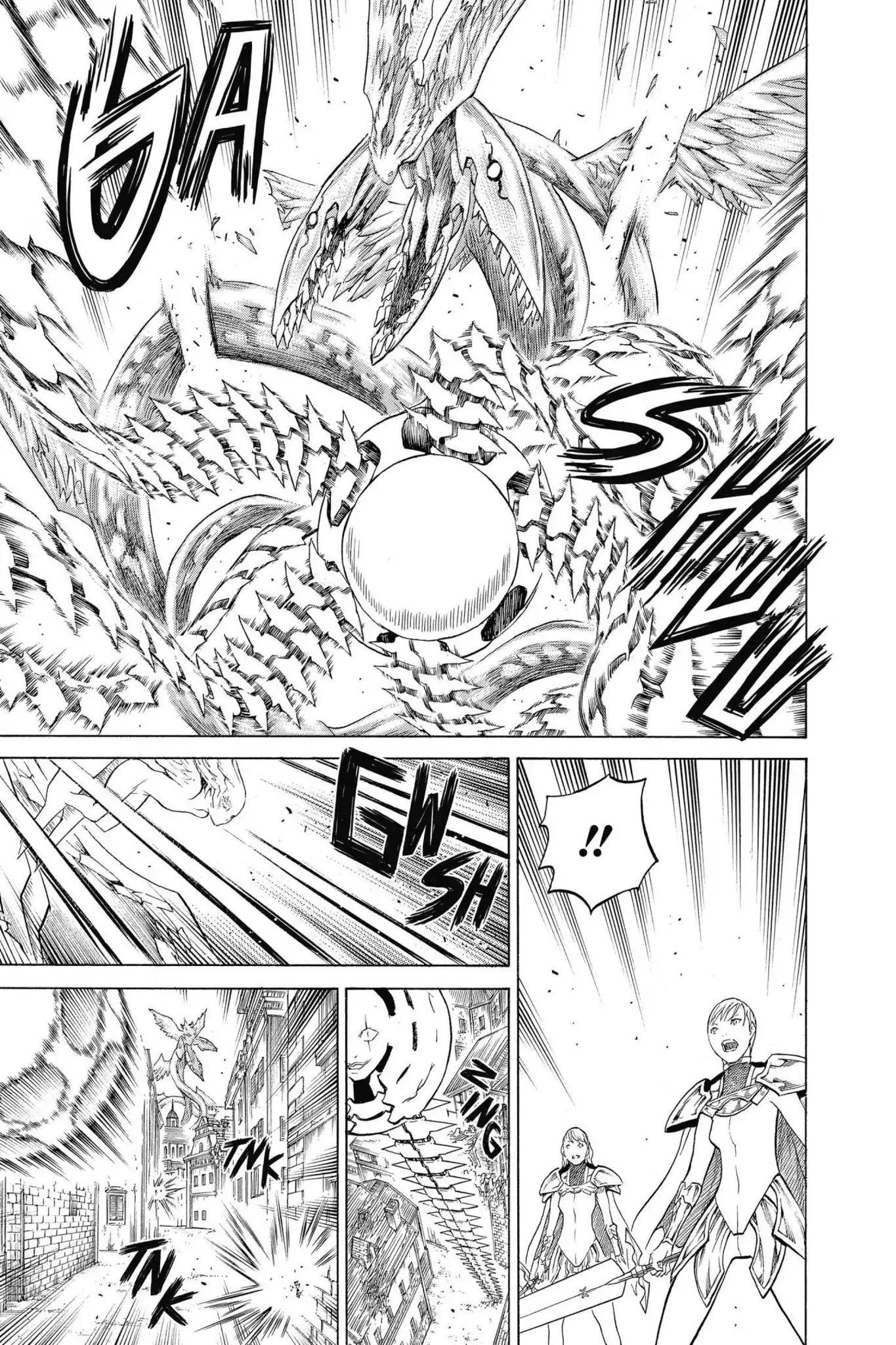 Claymore Chapter 141 page 12 - Chapter 141: Vol.25 Scene 141: Sword of the Dark Deep, Part 3
