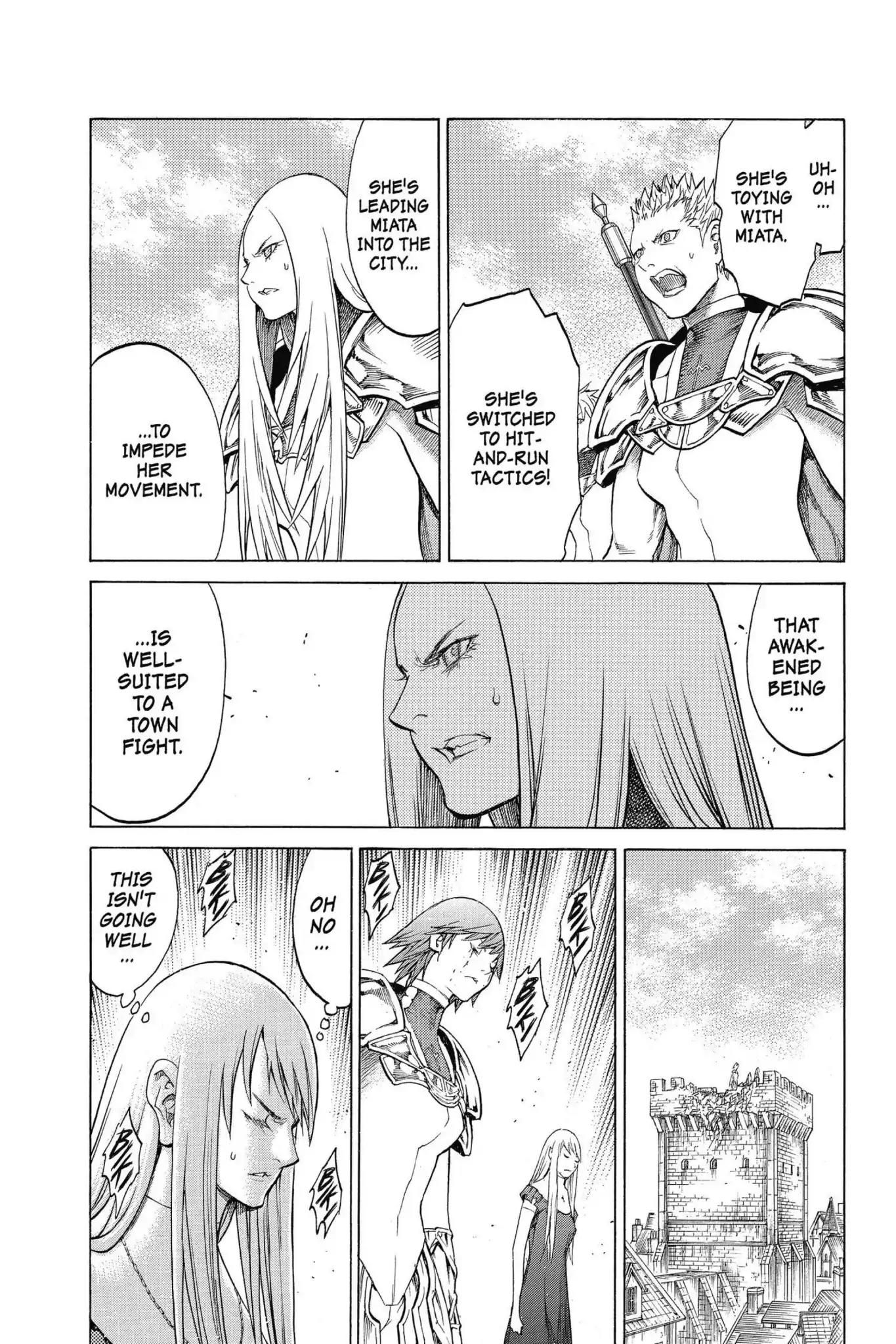 Claymore Chapter 141 page 13 - Chapter 141: Vol.25 Scene 141: Sword of the Dark Deep, Part 3