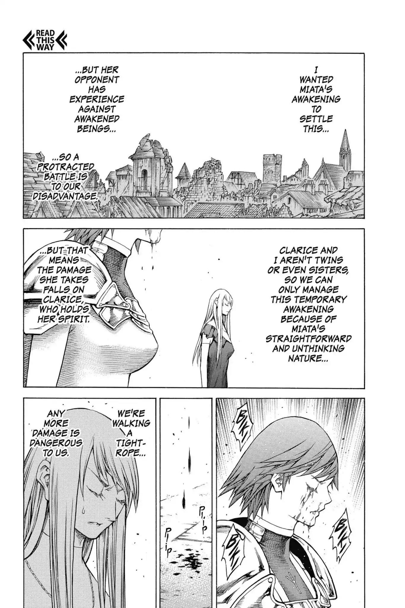 Claymore Chapter 141 page 14 - Chapter 141: Vol.25 Scene 141: Sword of the Dark Deep, Part 3