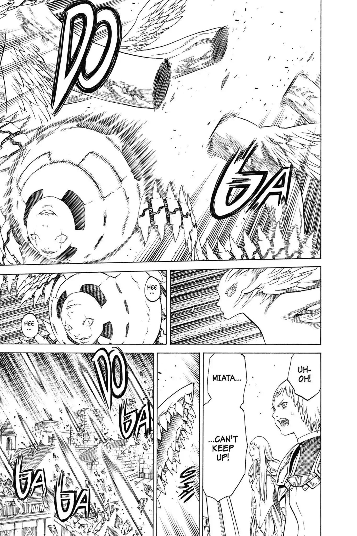 Claymore Chapter 141 page 16 - Chapter 141: Vol.25 Scene 141: Sword of the Dark Deep, Part 3