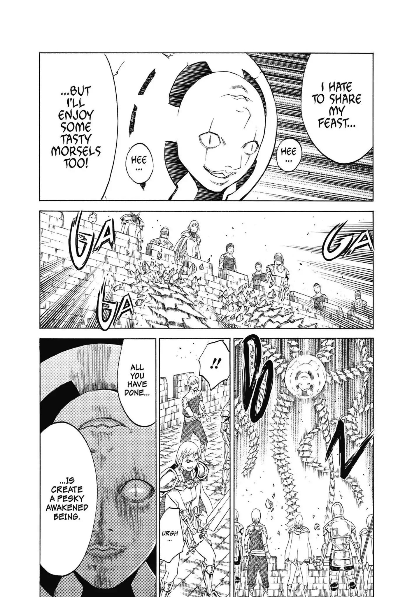 Claymore Chapter 141 page 21 - Chapter 141: Vol.25 Scene 141: Sword of the Dark Deep, Part 3