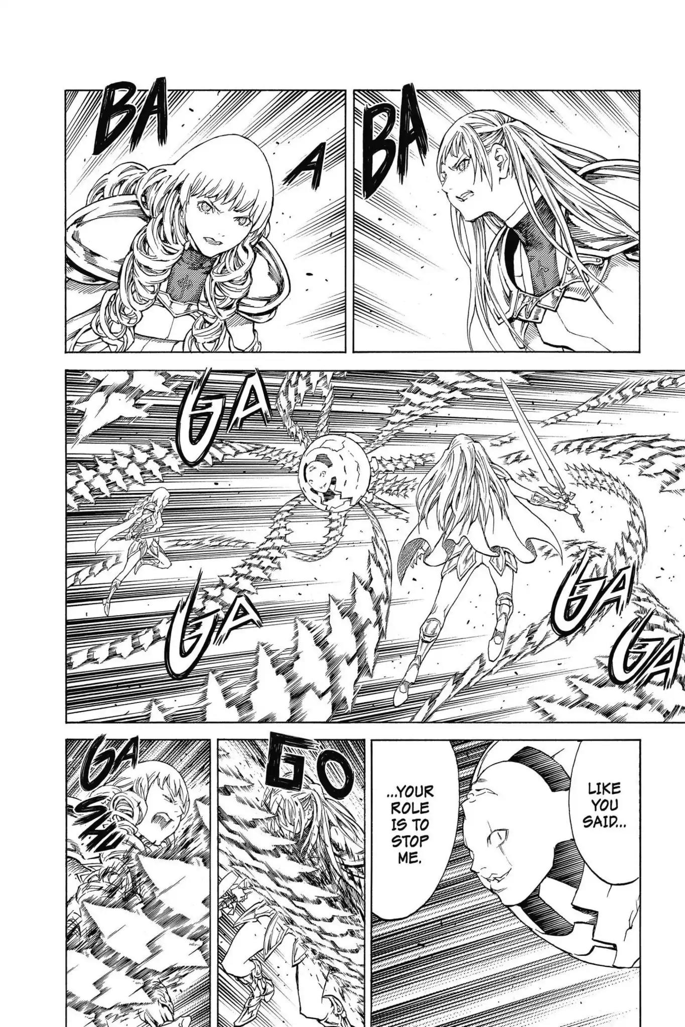 Claymore Chapter 141 page 23 - Chapter 141: Vol.25 Scene 141: Sword of the Dark Deep, Part 3