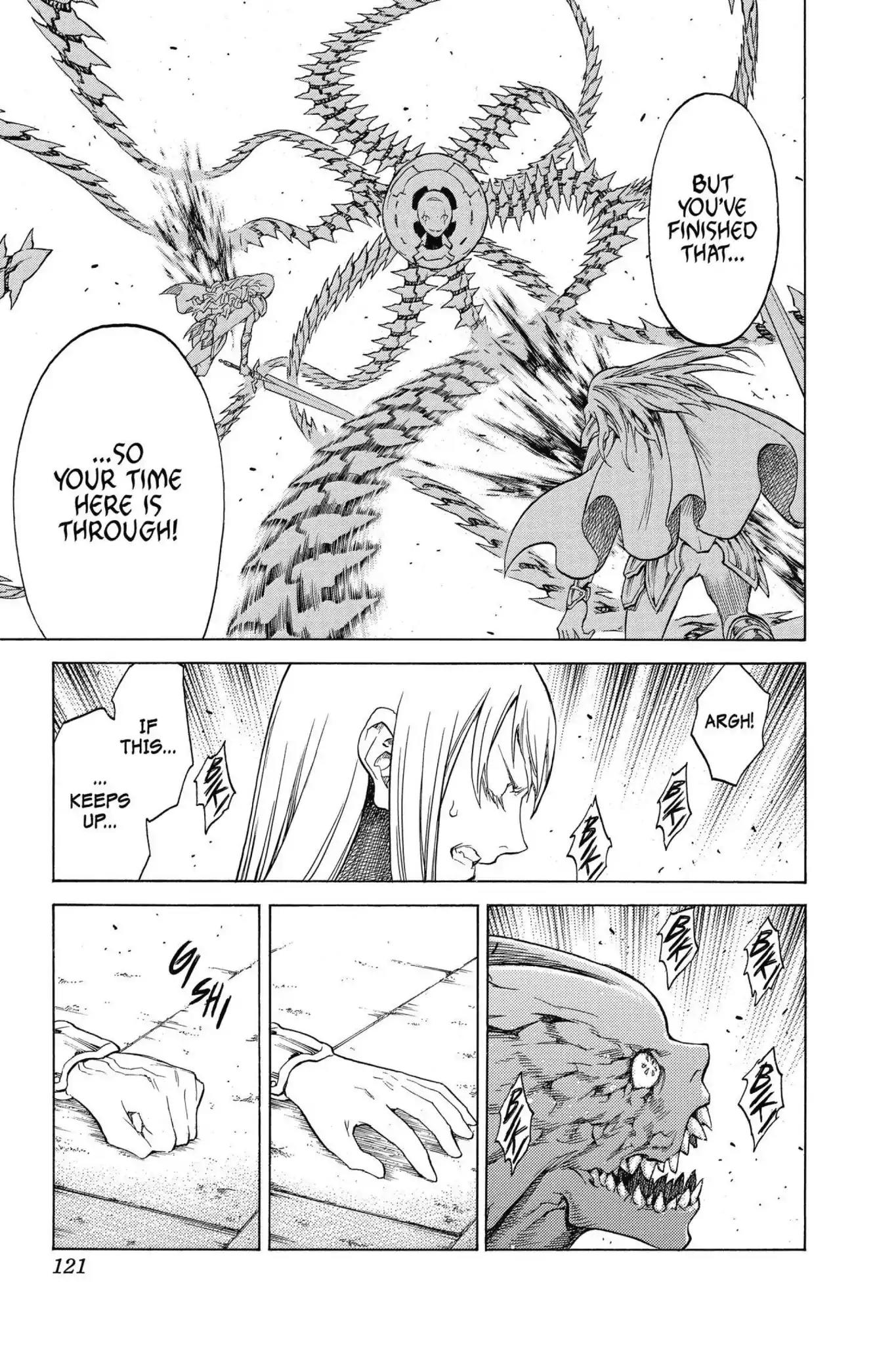 Claymore Chapter 141 page 24 - Chapter 141: Vol.25 Scene 141: Sword of the Dark Deep, Part 3