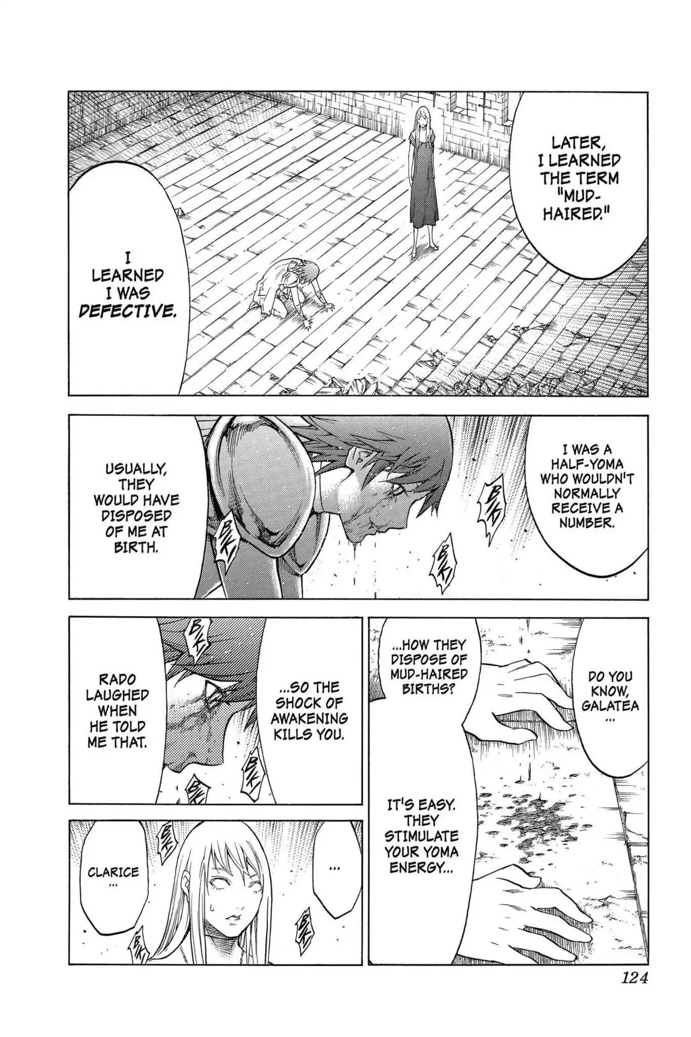 Claymore Chapter 141 page 27 - Chapter 141: Vol.25 Scene 141: Sword of the Dark Deep, Part 3
