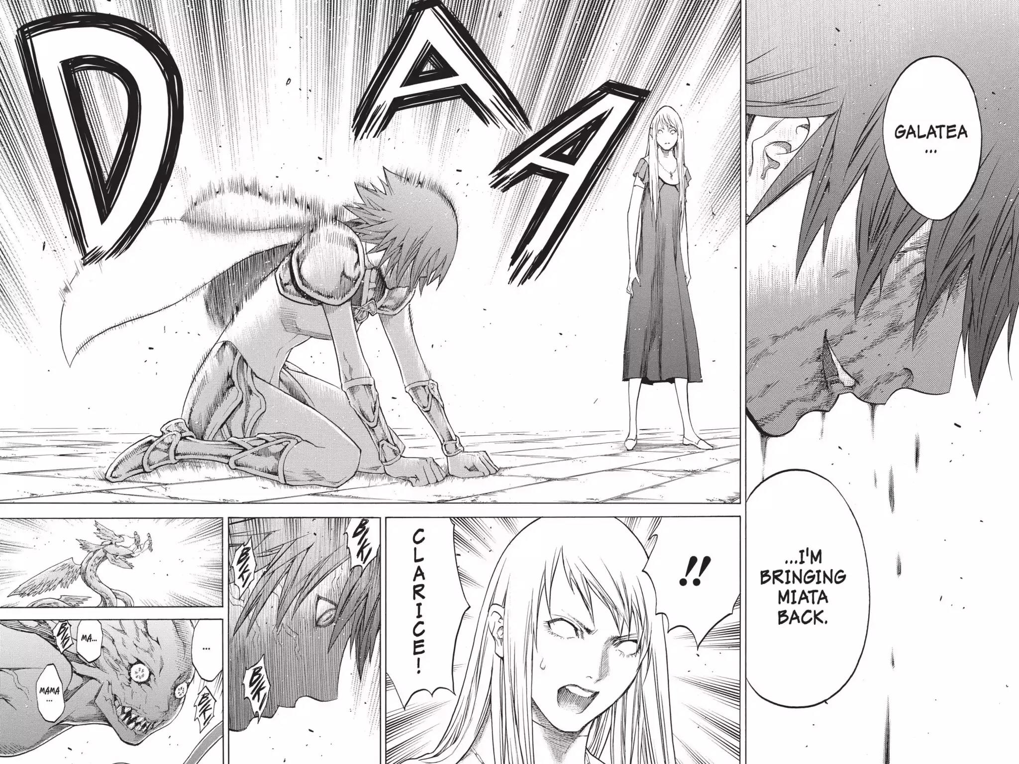Claymore Chapter 141 page 29 - Chapter 141: Vol.25 Scene 141: Sword of the Dark Deep, Part 3