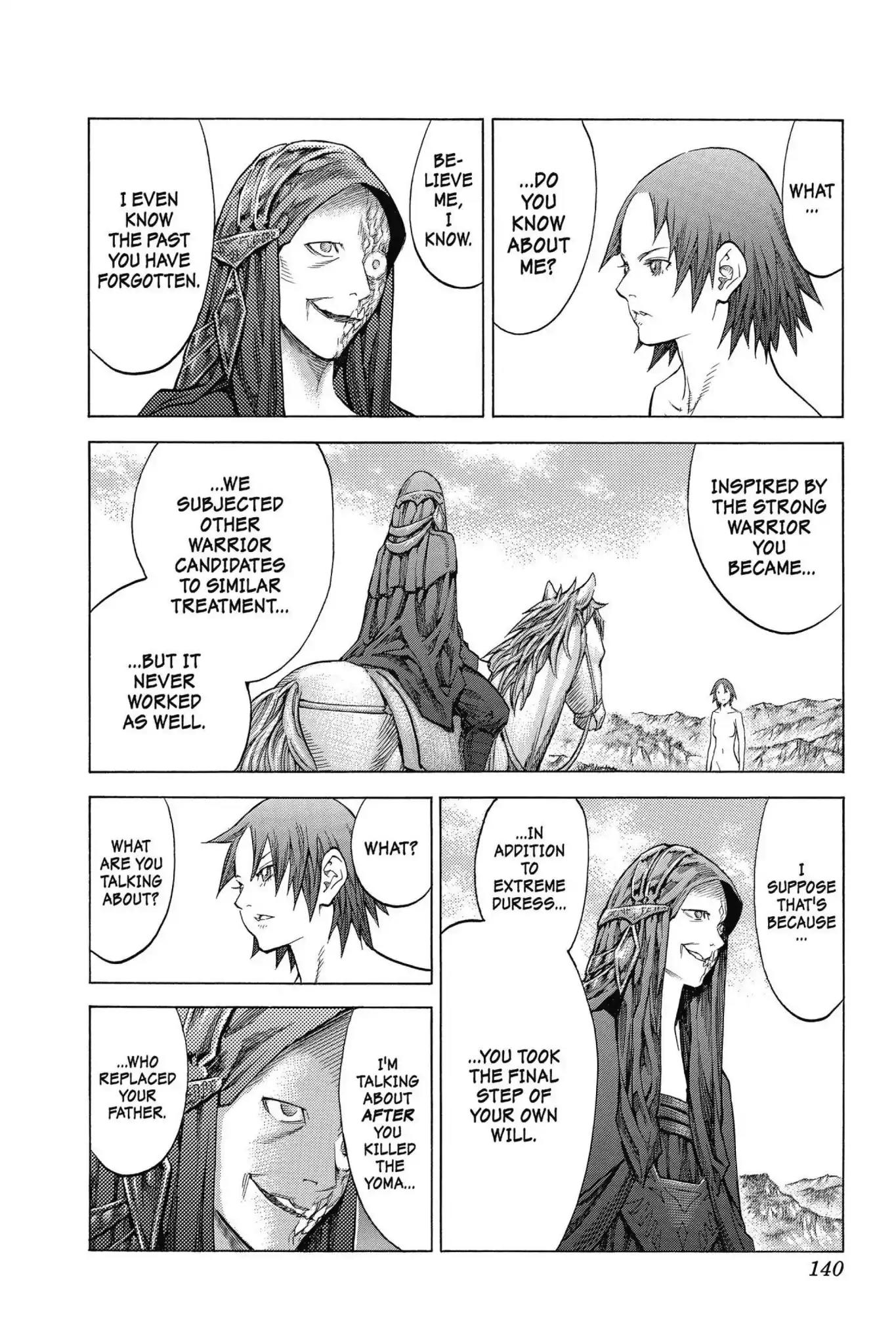 Claymore Chapter 142 page 12 - Chapter 142: Vol.25 Scene 142: Sword of the Dark Deep, Part 4