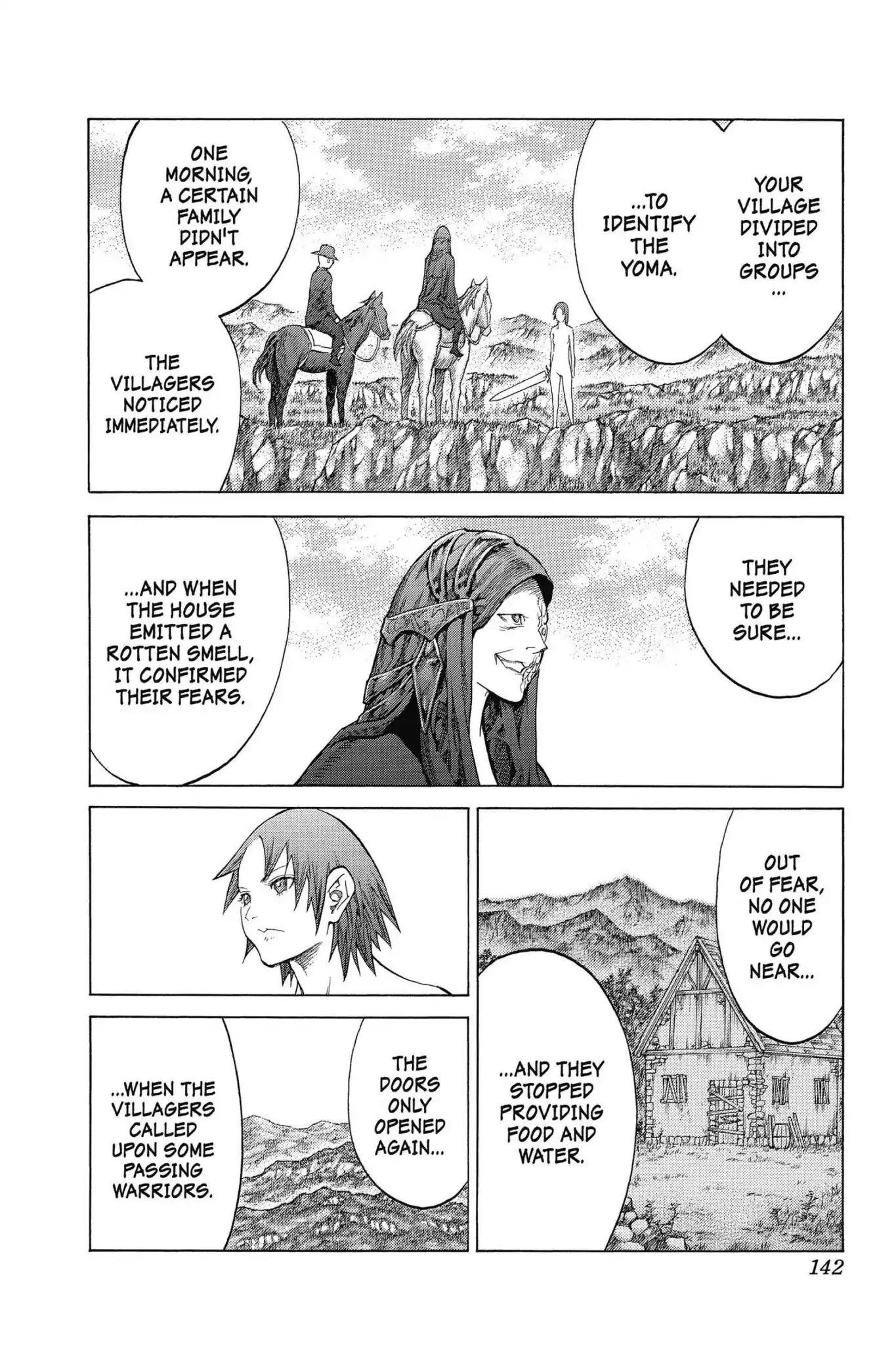 Claymore Chapter 142 page 14 - Chapter 142: Vol.25 Scene 142: Sword of the Dark Deep, Part 4