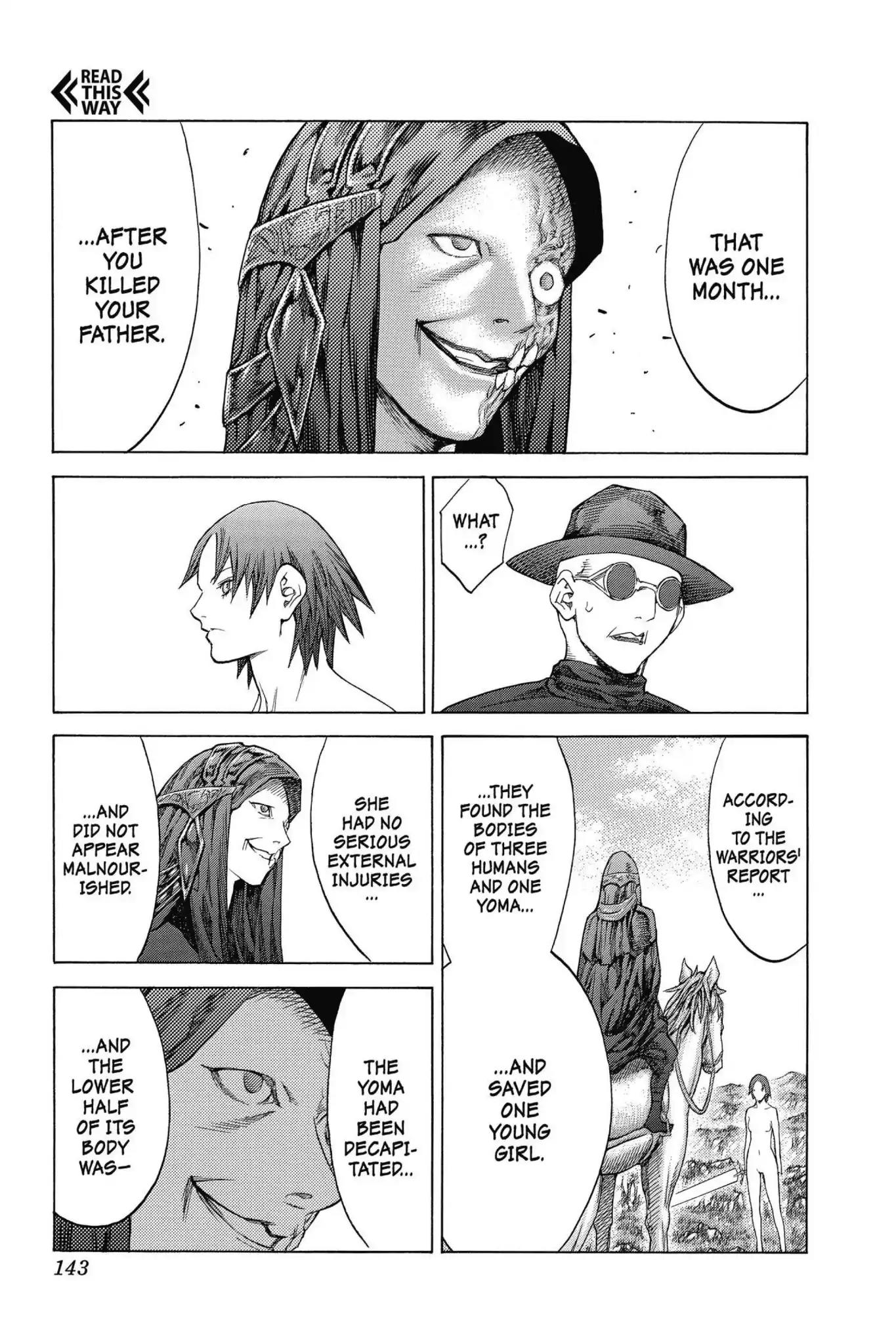 Claymore Chapter 142 page 15 - Chapter 142: Vol.25 Scene 142: Sword of the Dark Deep, Part 4