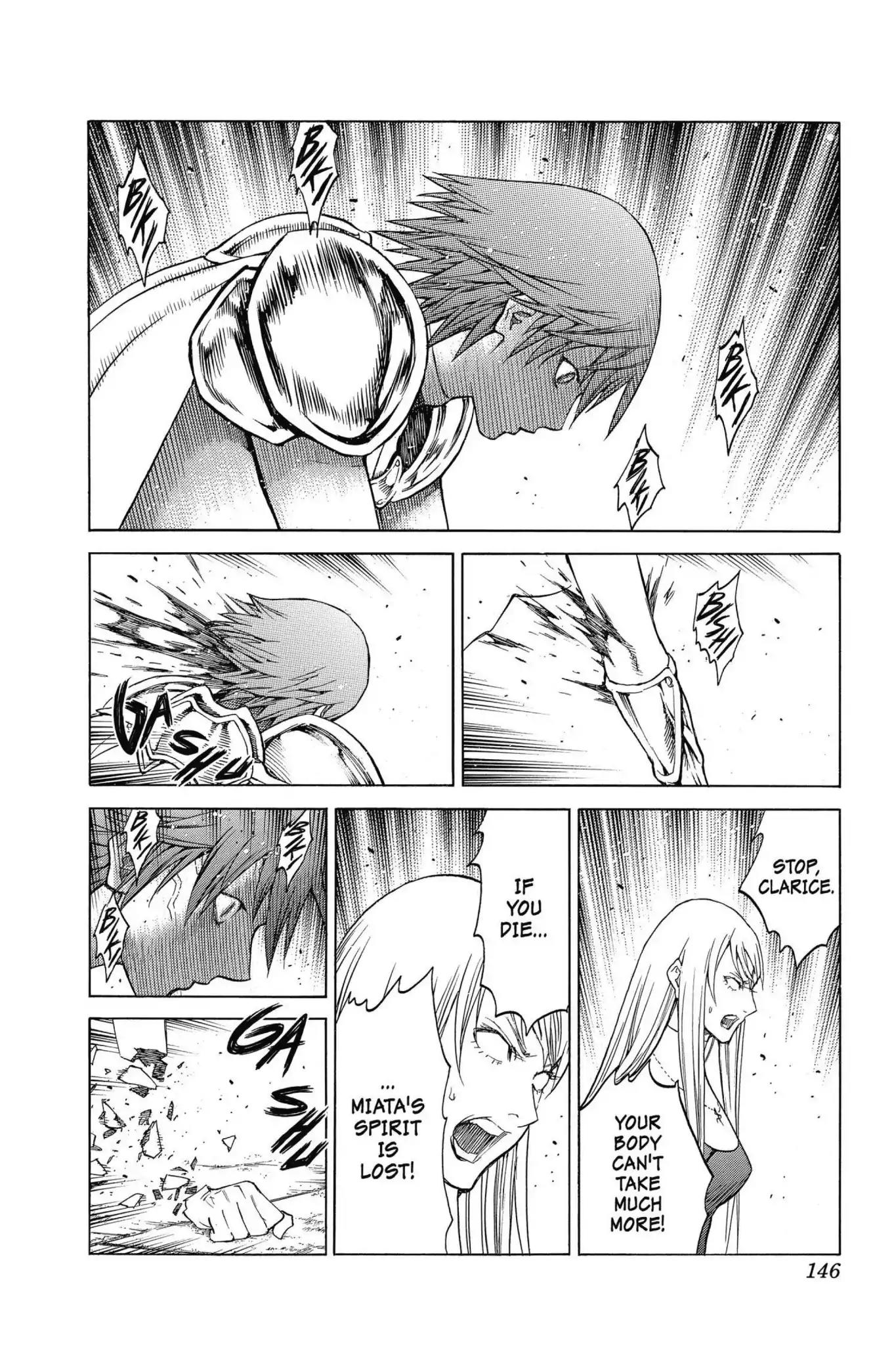 Claymore Chapter 142 page 17 - Chapter 142: Vol.25 Scene 142: Sword of the Dark Deep, Part 4