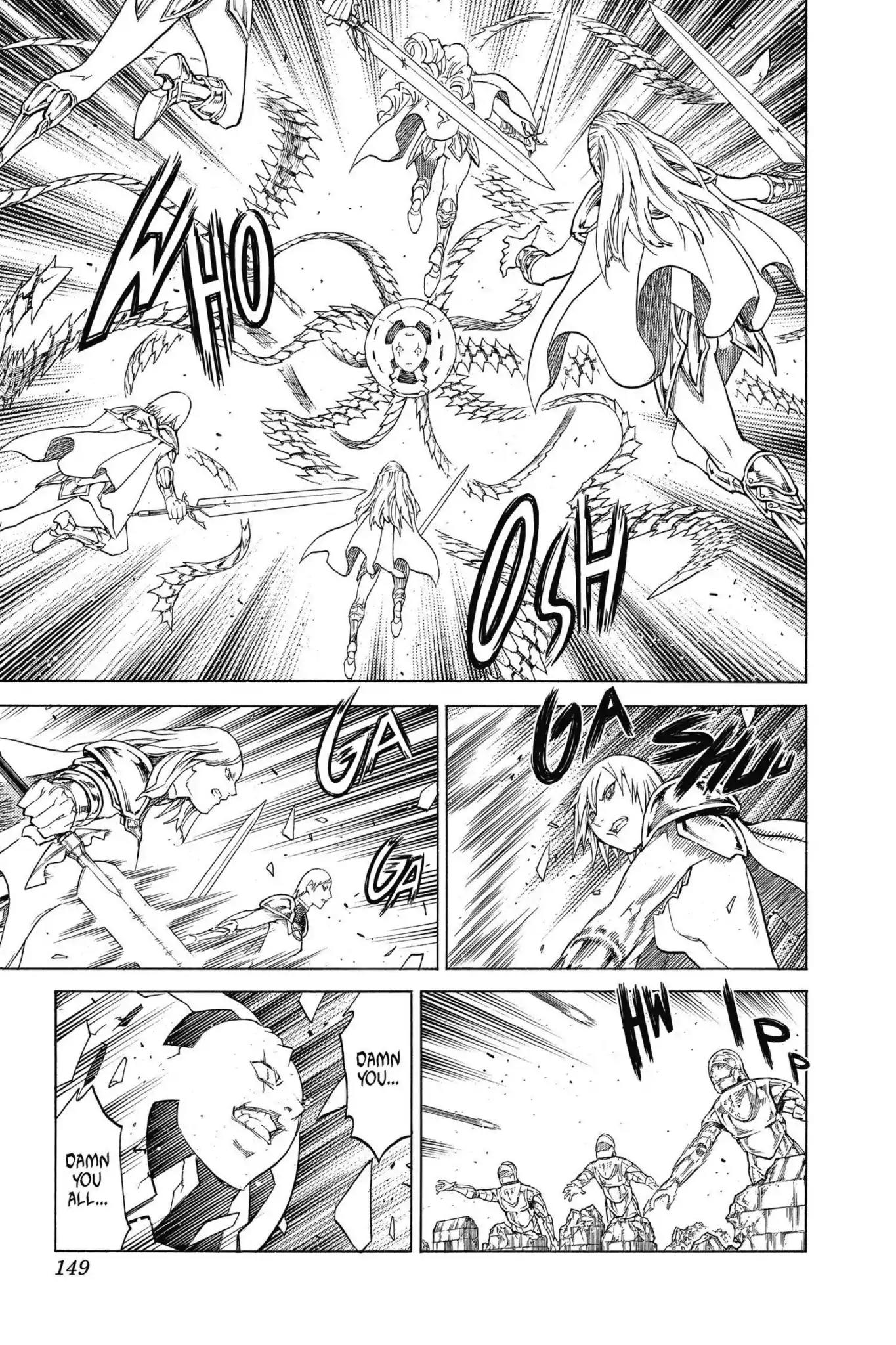 Claymore Chapter 142 page 20 - Chapter 142: Vol.25 Scene 142: Sword of the Dark Deep, Part 4