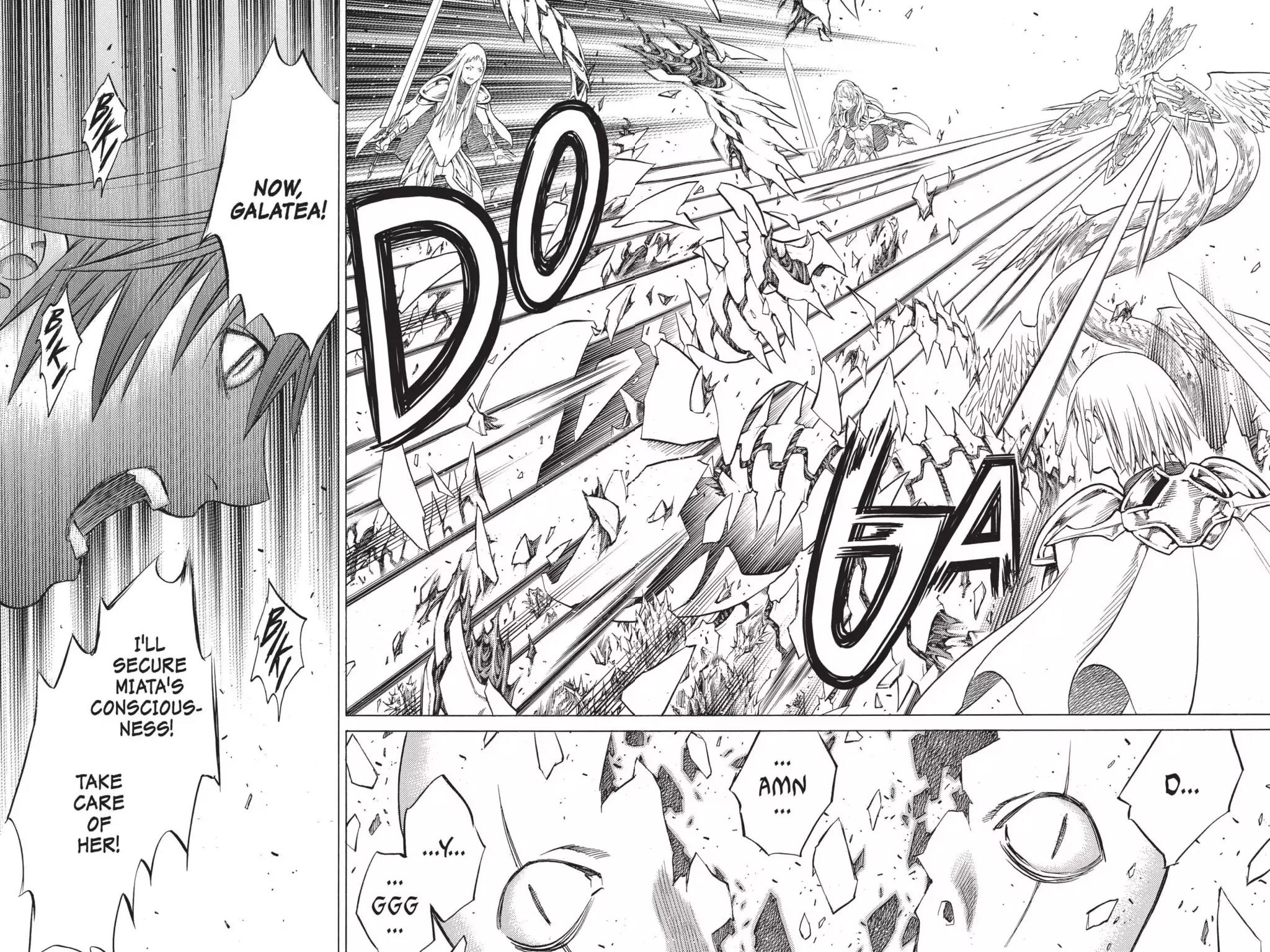 Claymore Chapter 142 page 21 - Chapter 142: Vol.25 Scene 142: Sword of the Dark Deep, Part 4