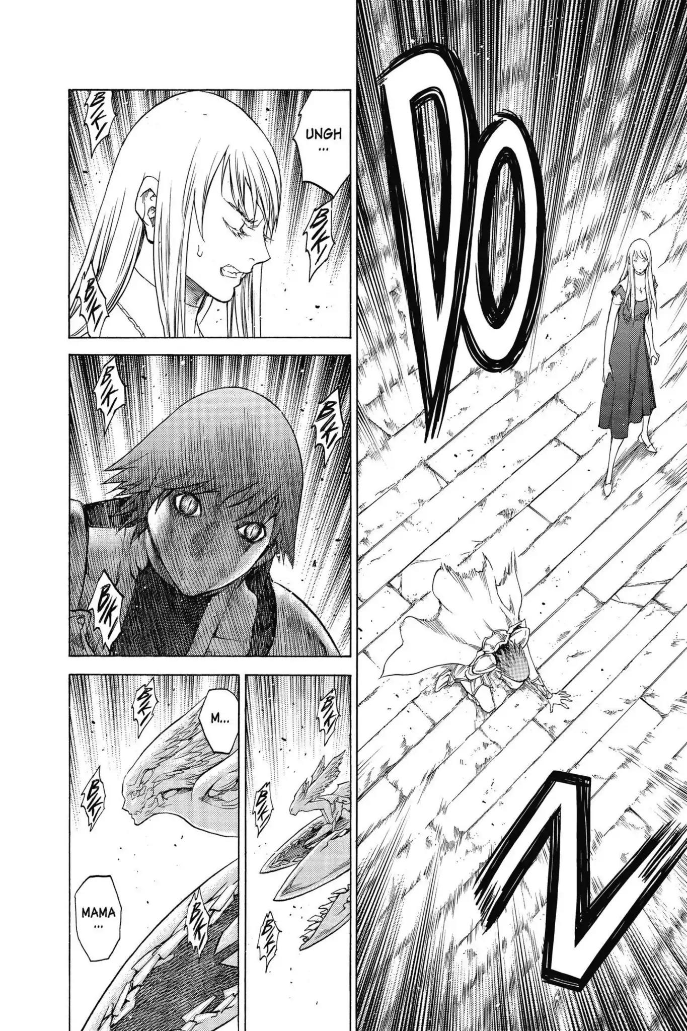 Claymore Chapter 142 page 22 - Chapter 142: Vol.25 Scene 142: Sword of the Dark Deep, Part 4