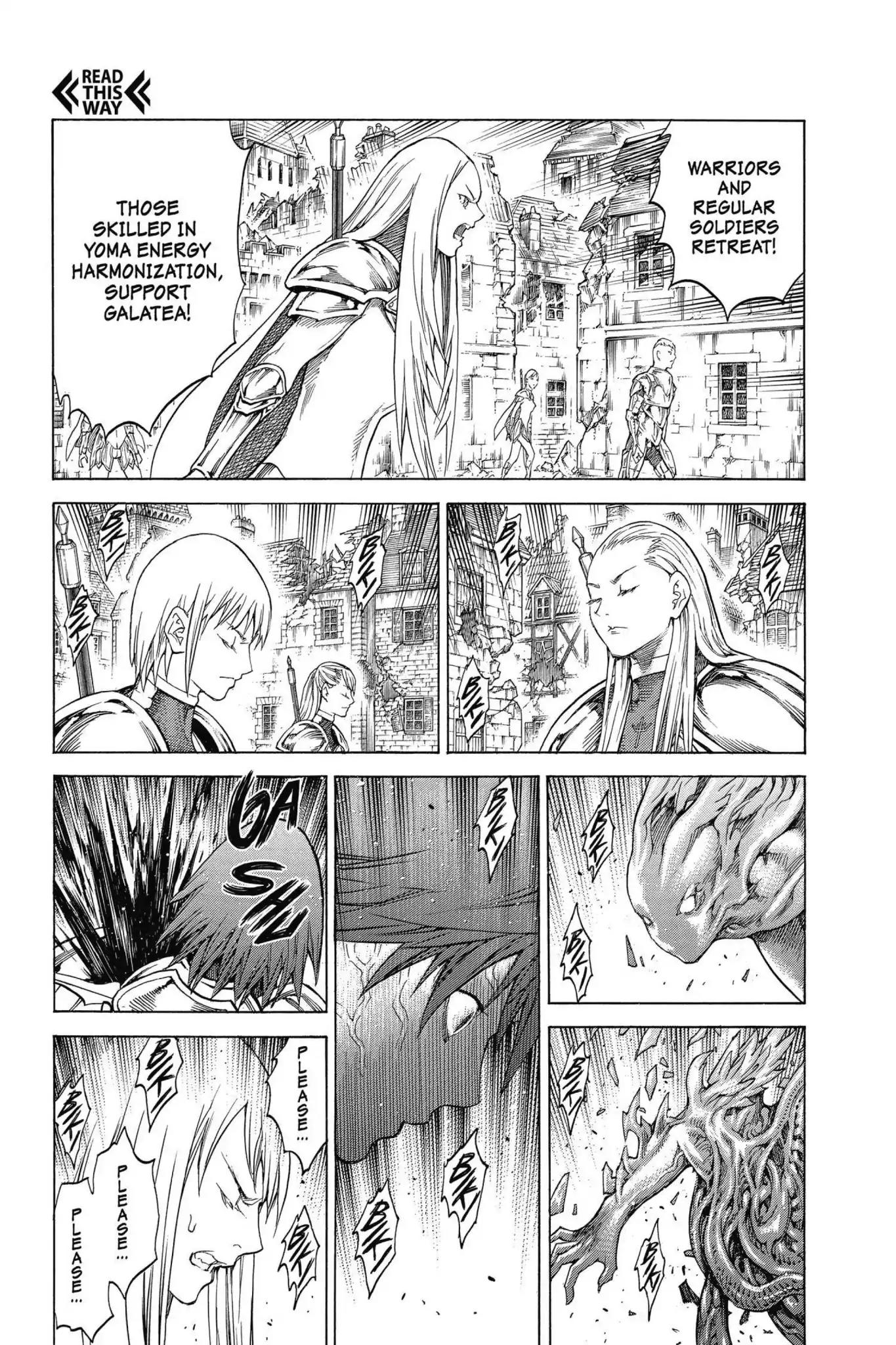 Claymore Chapter 142 page 23 - Chapter 142: Vol.25 Scene 142: Sword of the Dark Deep, Part 4