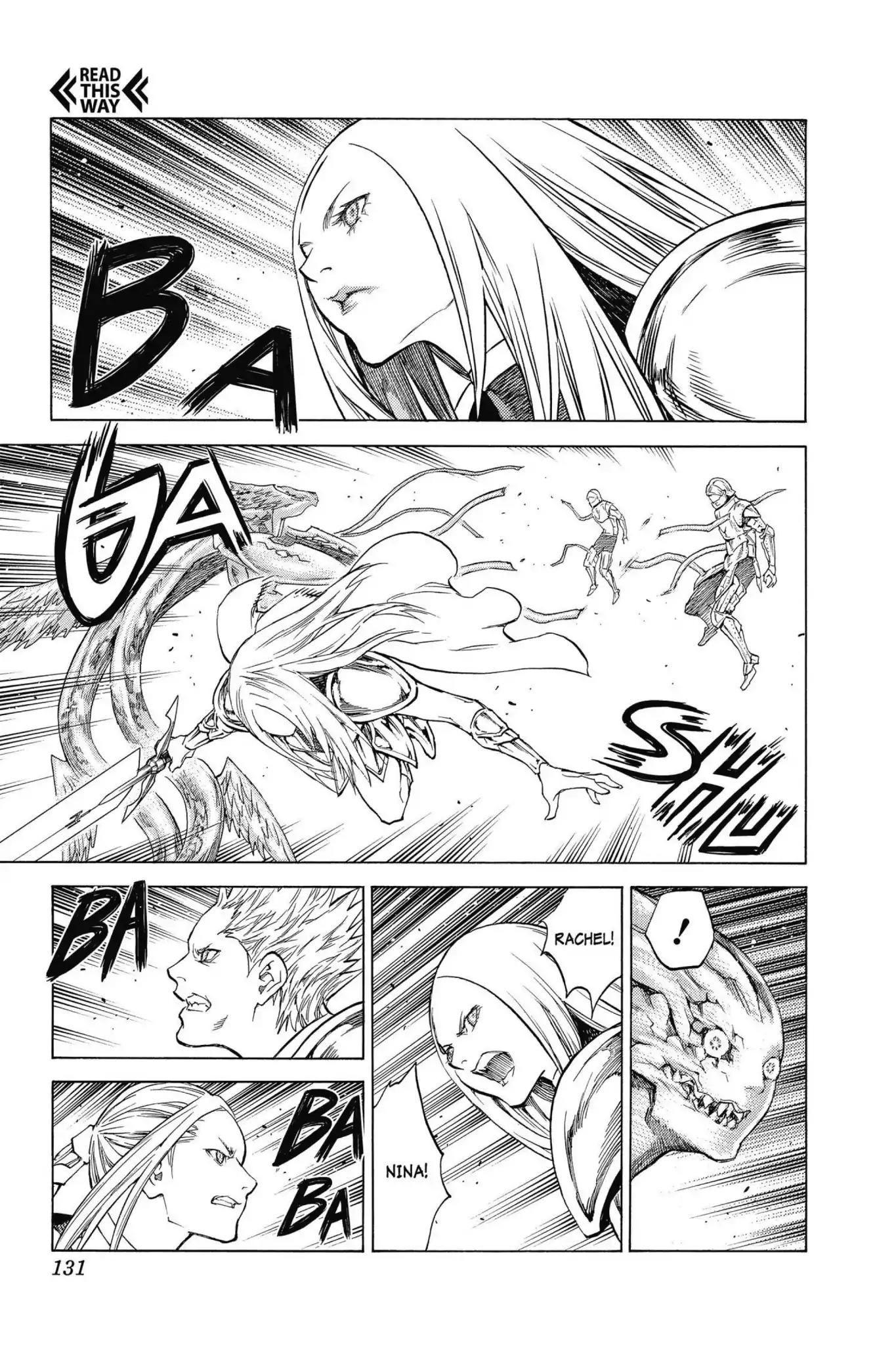 Claymore Chapter 142 page 3 - Chapter 142: Vol.25 Scene 142: Sword of the Dark Deep, Part 4