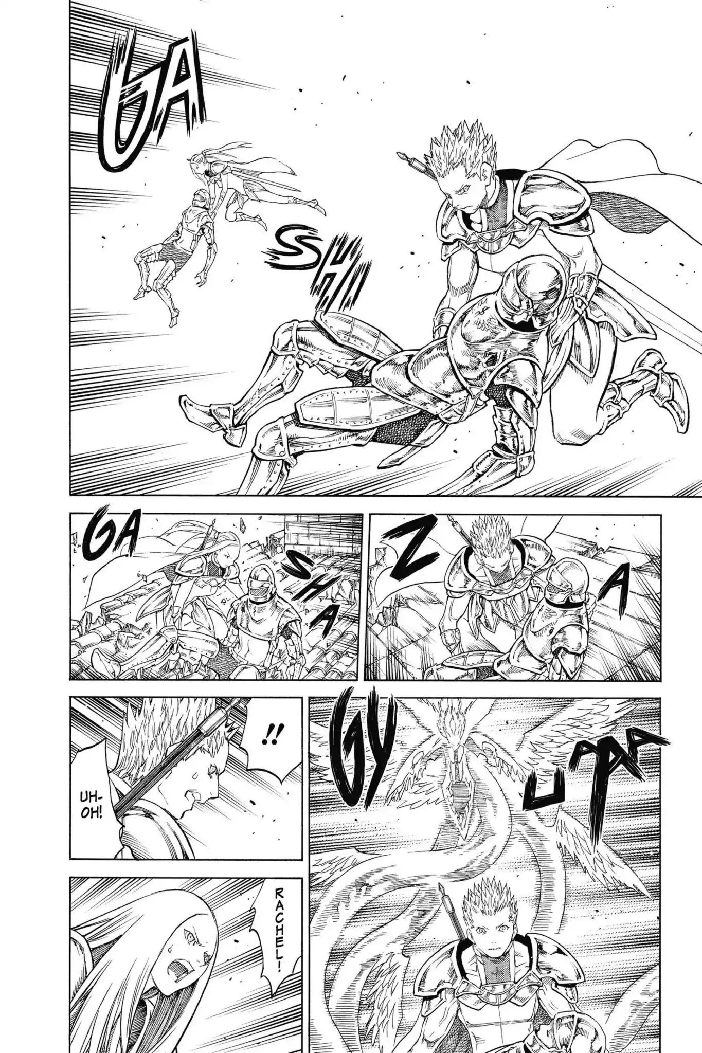 Claymore Chapter 142 page 4 - Chapter 142: Vol.25 Scene 142: Sword of the Dark Deep, Part 4