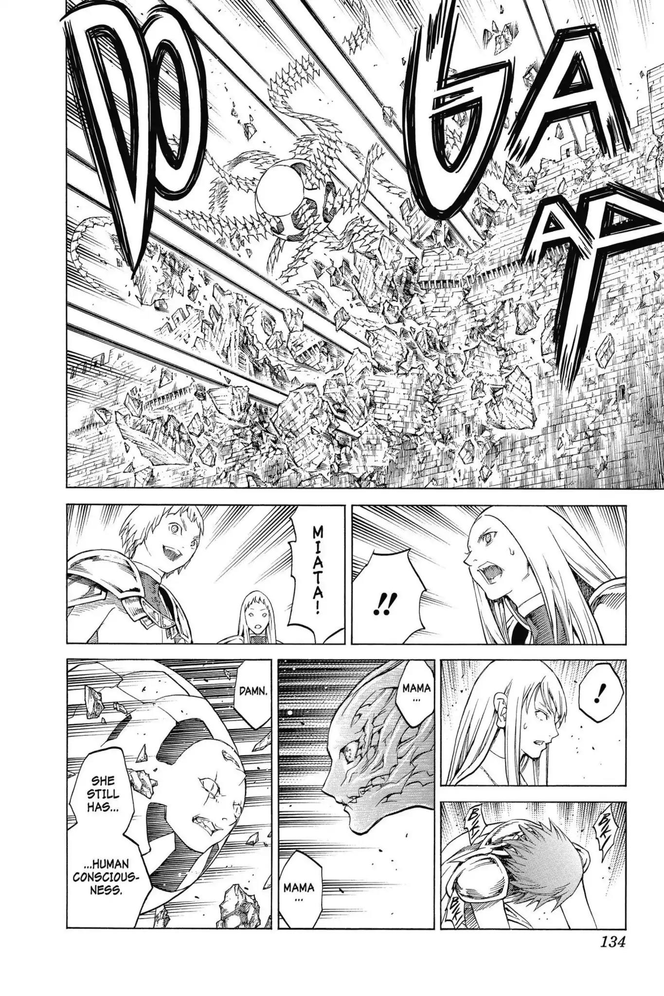 Claymore Chapter 142 page 6 - Chapter 142: Vol.25 Scene 142: Sword of the Dark Deep, Part 4
