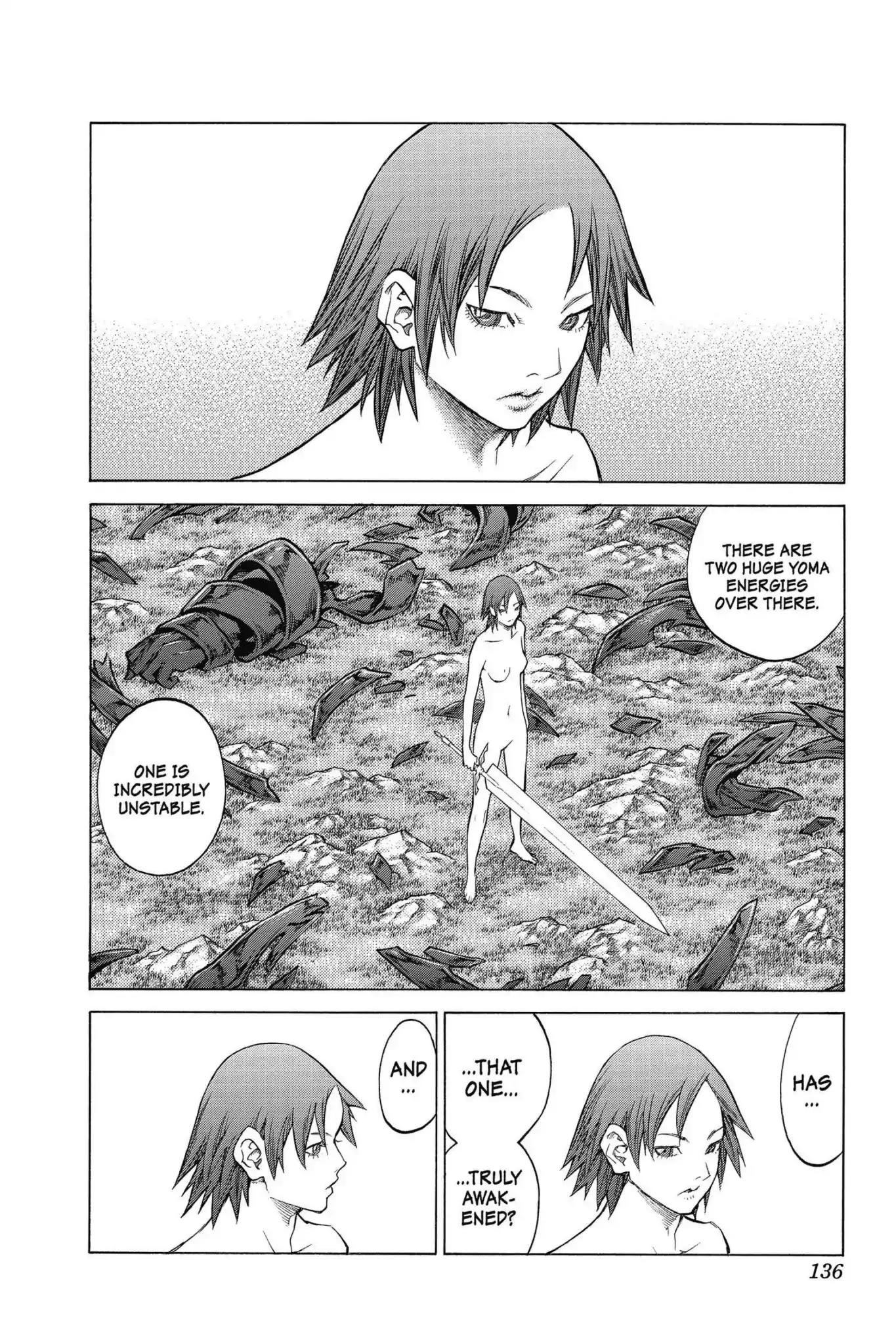 Claymore Chapter 142 page 8 - Chapter 142: Vol.25 Scene 142: Sword of the Dark Deep, Part 4