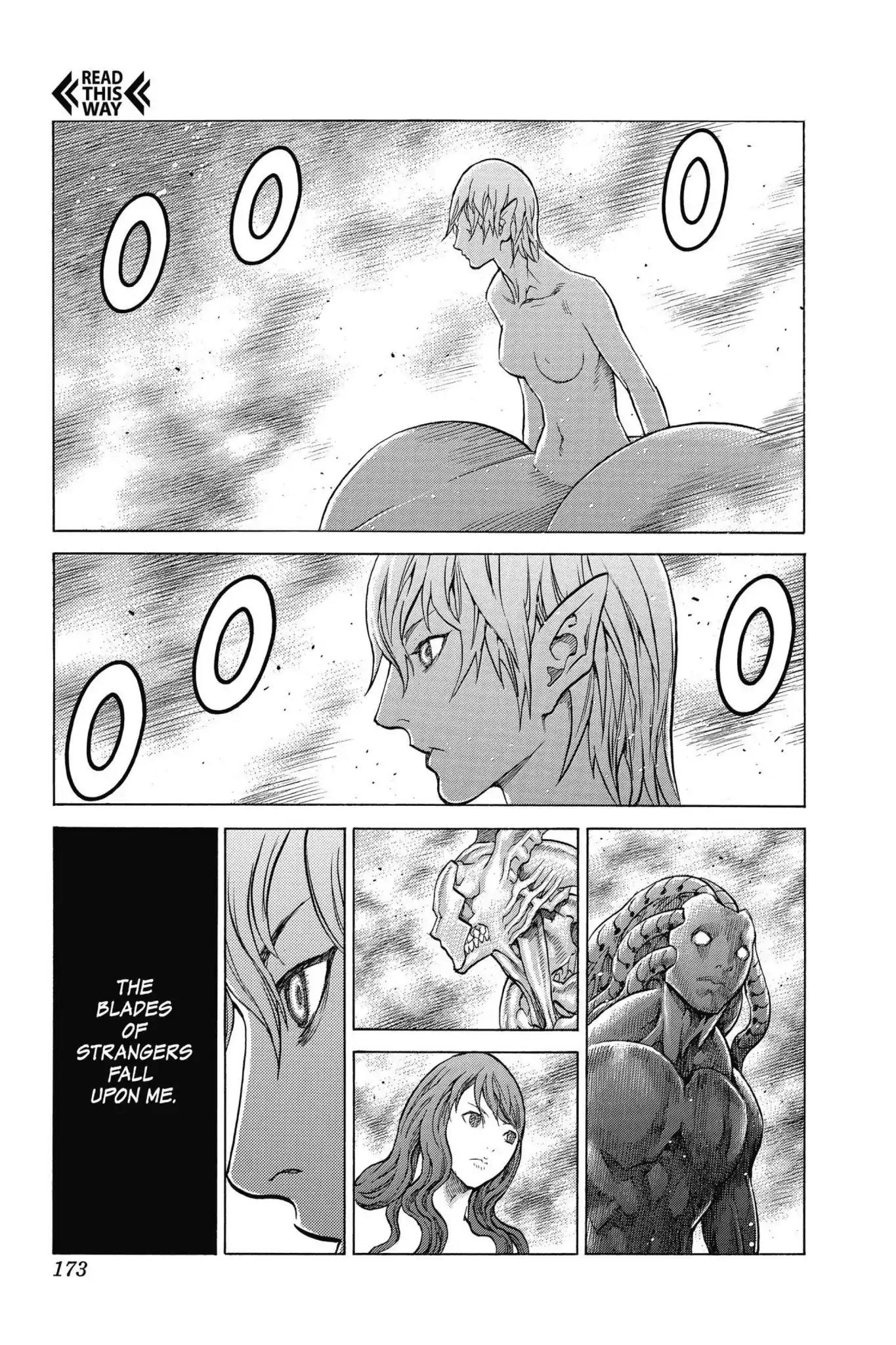 Claymore Chapter 143 page 13 - Chapter 143: Vol.25 Scene 143: Sword of the Dark Deep, Part 5